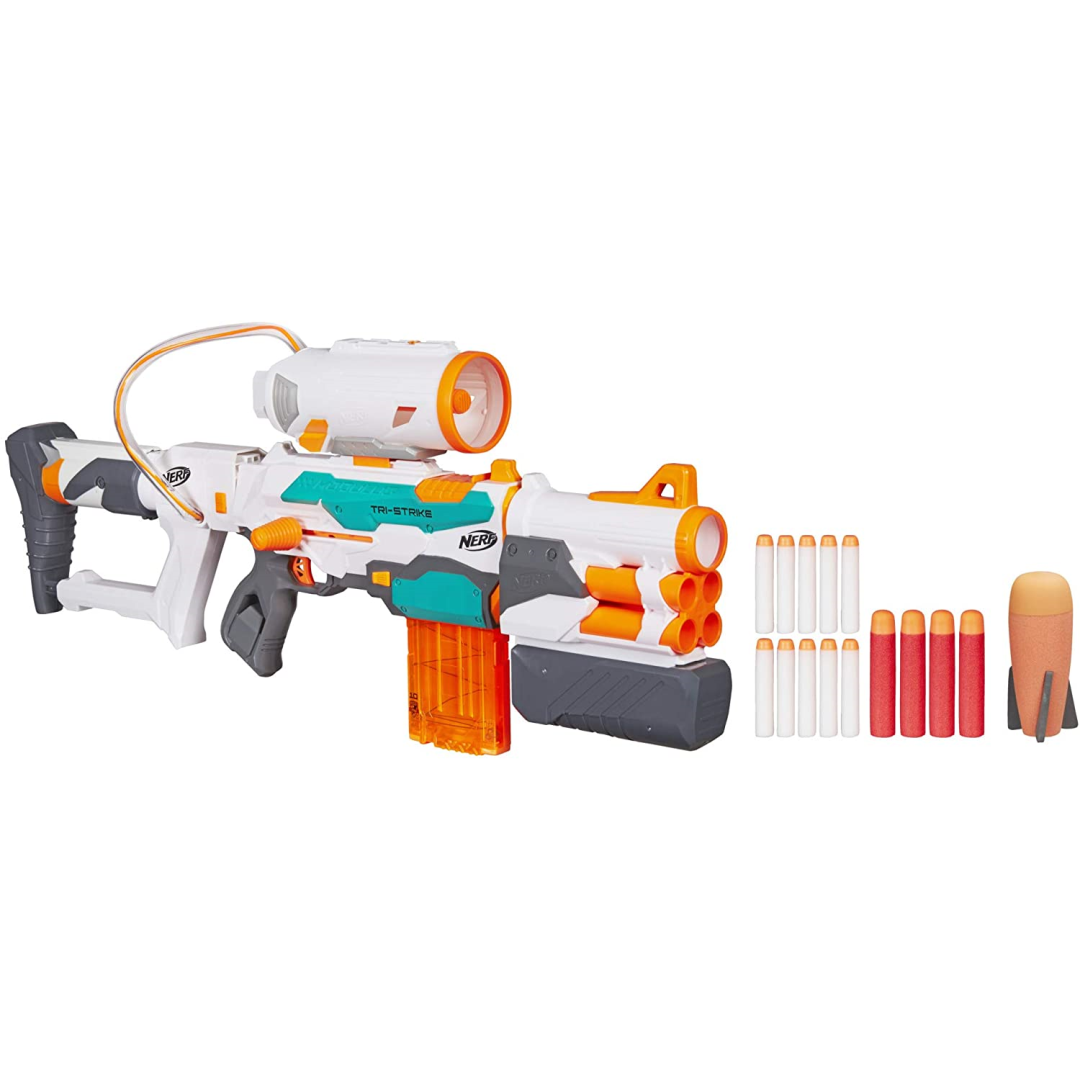 Nerf Modulus Tri-Strike Blaster Interchangable B5577