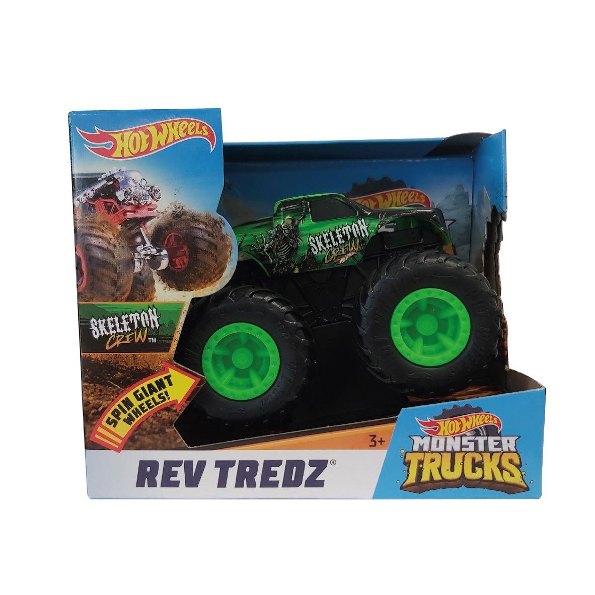 Hot Wheels Rev Tredz Monster Jam Trucks Vehicles NEW Mattel Collect Now!