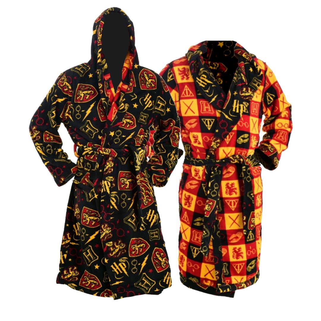 Harry Potter Hogwarts Reversible Robe Adults Hoodie Small Medium Large Extra