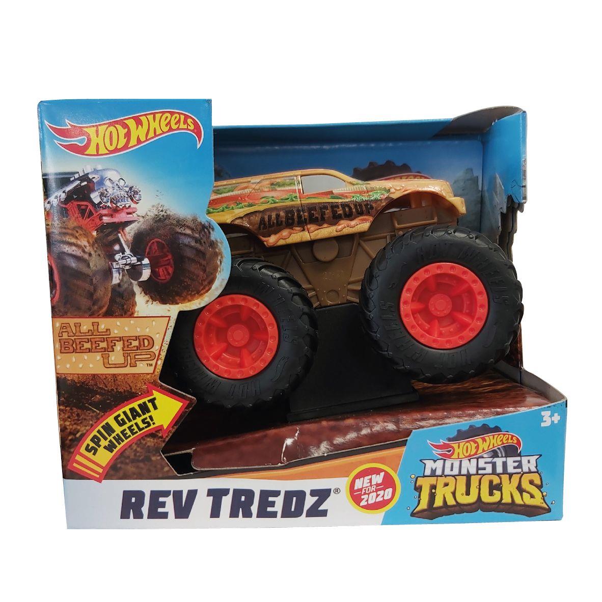 Hot Wheels Rev Tredz Monster Jam Trucks Vehicles NEW Mattel Collect Now!
