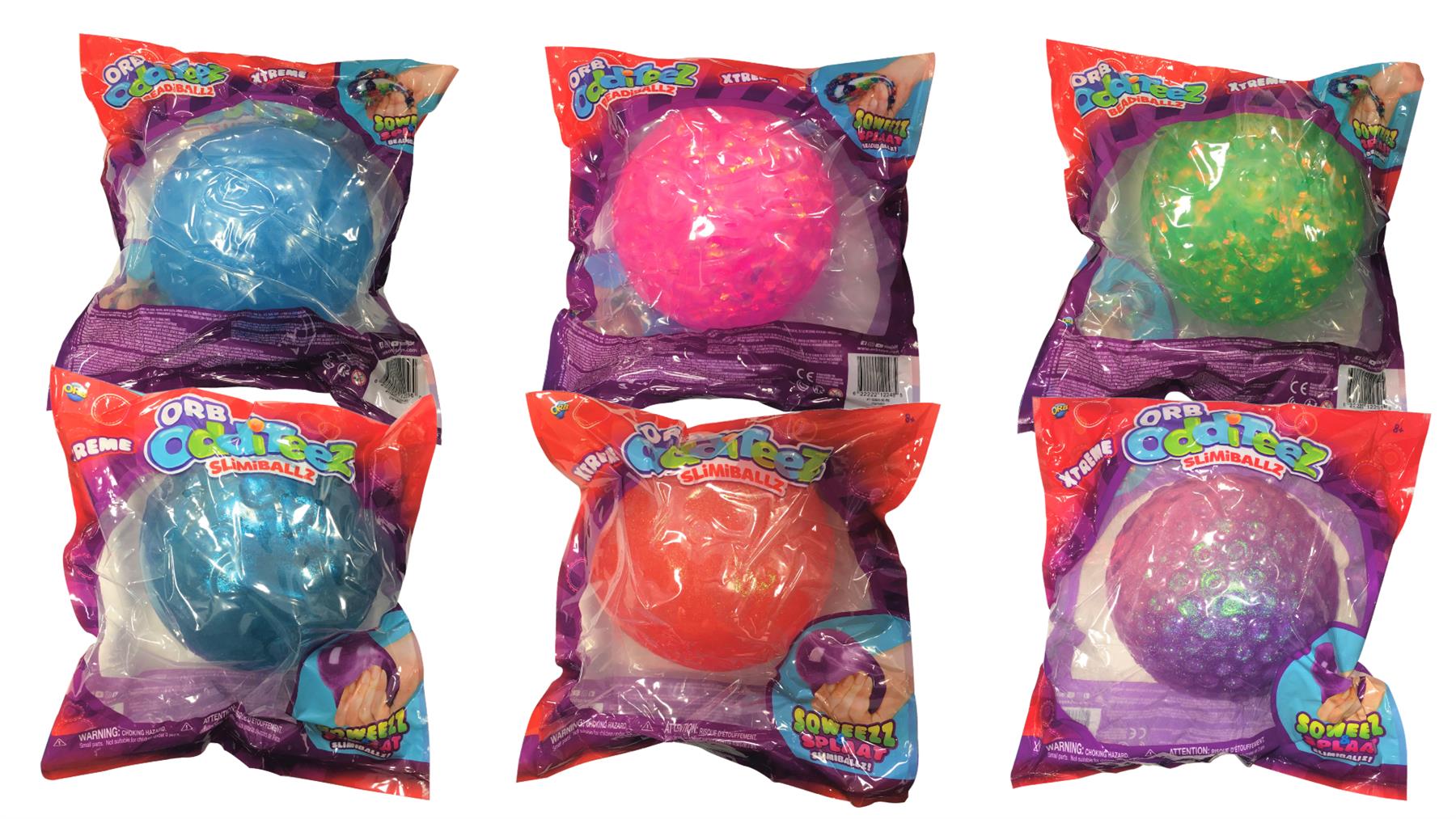 Odditeez Xtreme Squishy Stress Ball Collection - Choose Your