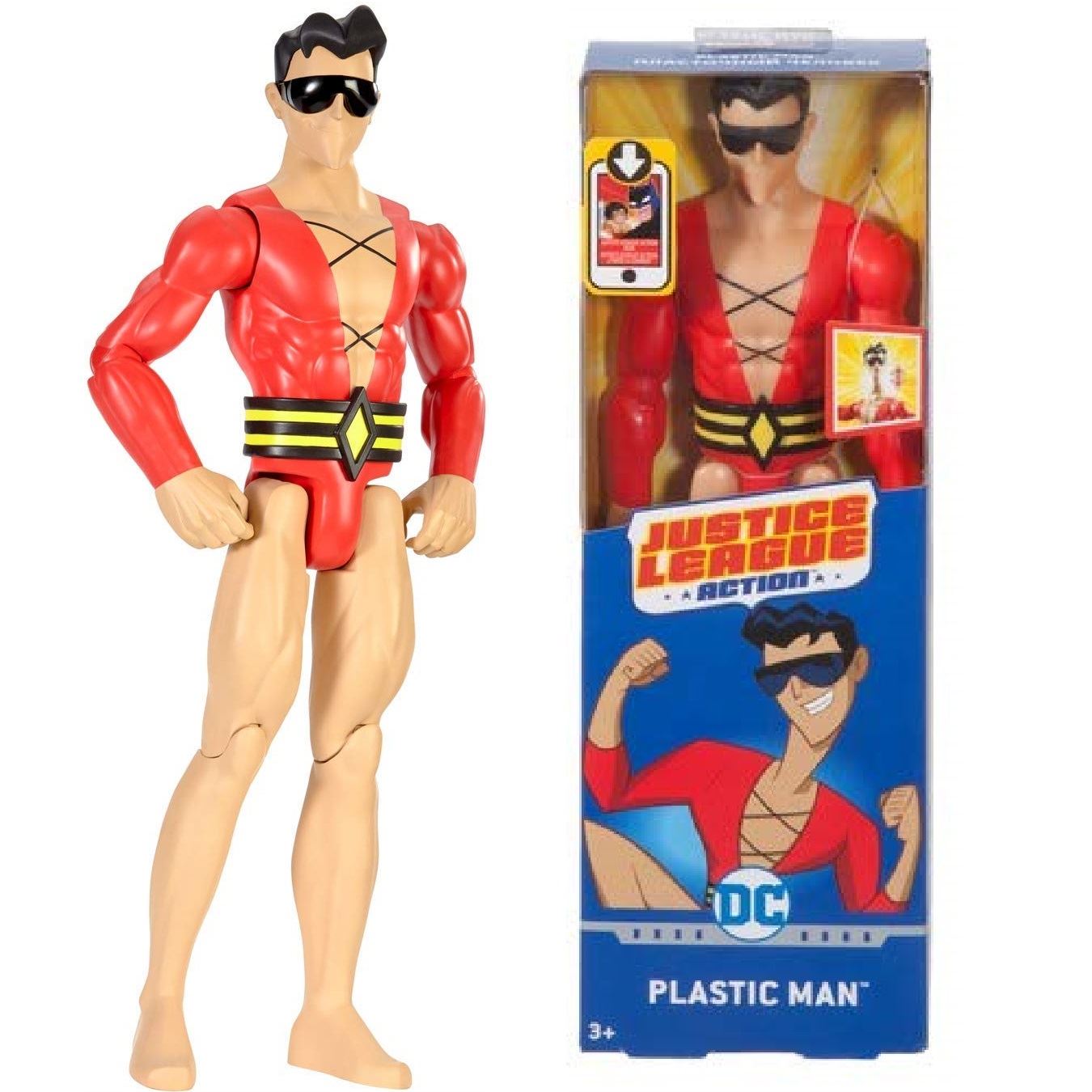Justice League Action Plastic Man Collectable Figure