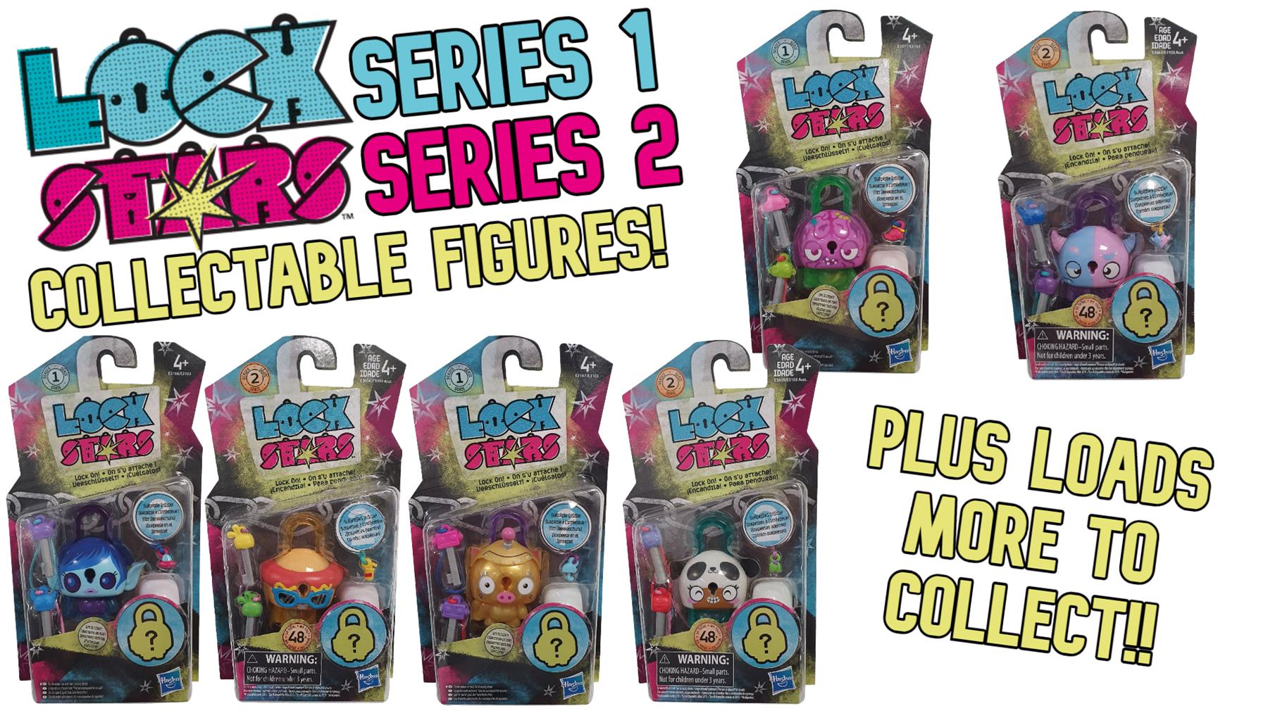 Lock Stars Series 1 & 2 Mega Collection! Collect Your Favourite Lock