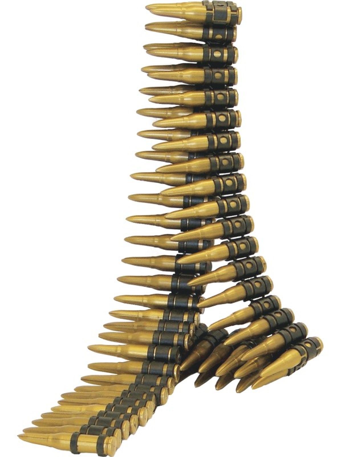 New Kombat Military Fancy Dress Army Bullet Belt