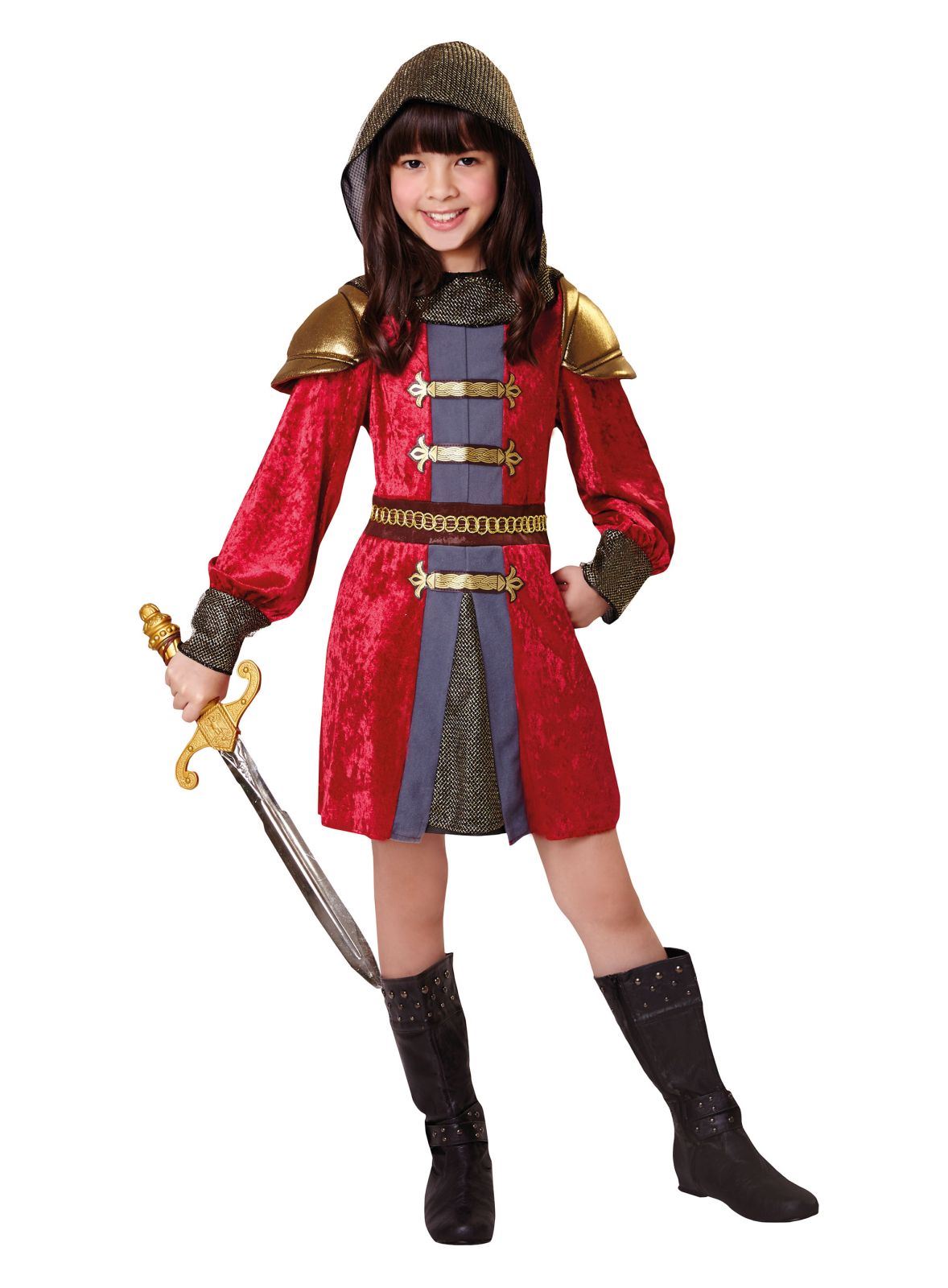 Medieval Knight Princess Fancy Dress Party Book Week Costume