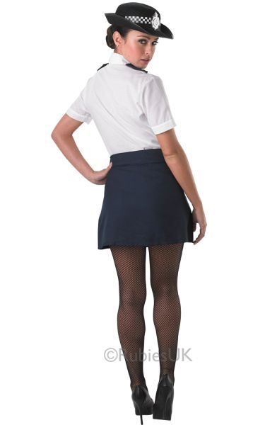 Policewoman Police officer WPC cop Womens Costume Ladies Fancy Dress outfit hen