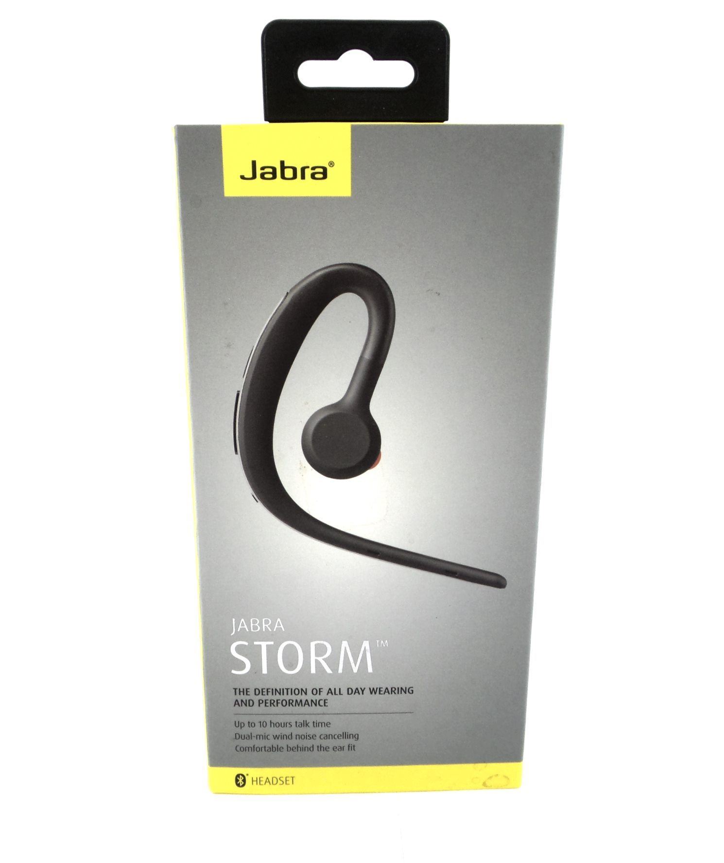 Jabra Storm Bluetooth Wireless EarHook Headset Black 1009307000002