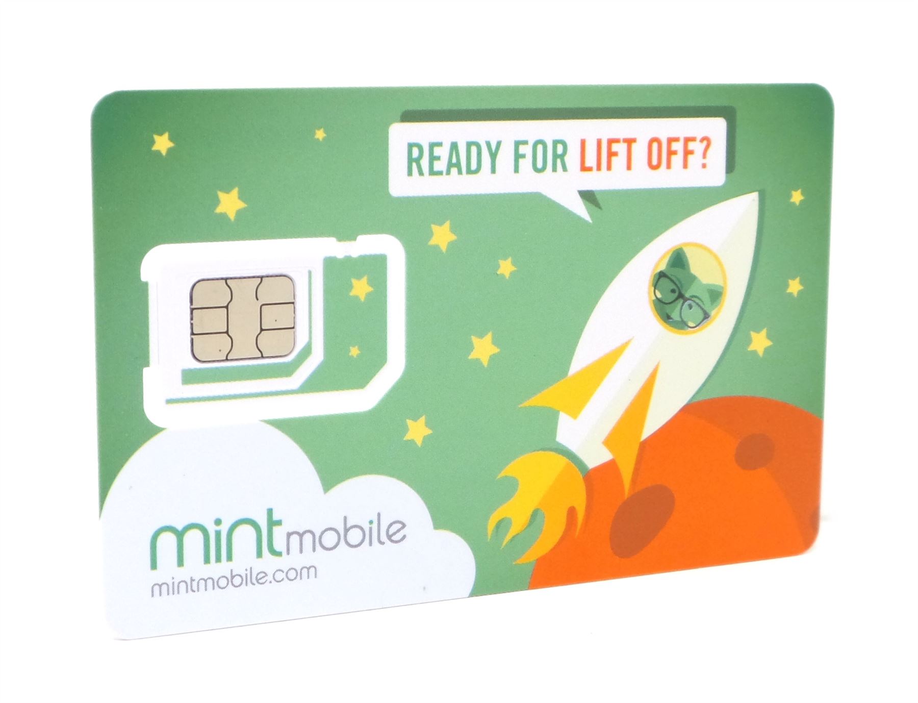 Mint Mobile 3 Month 8GB Prepaid SIM Card Kit Unlimited Talk/Text 4G LTE