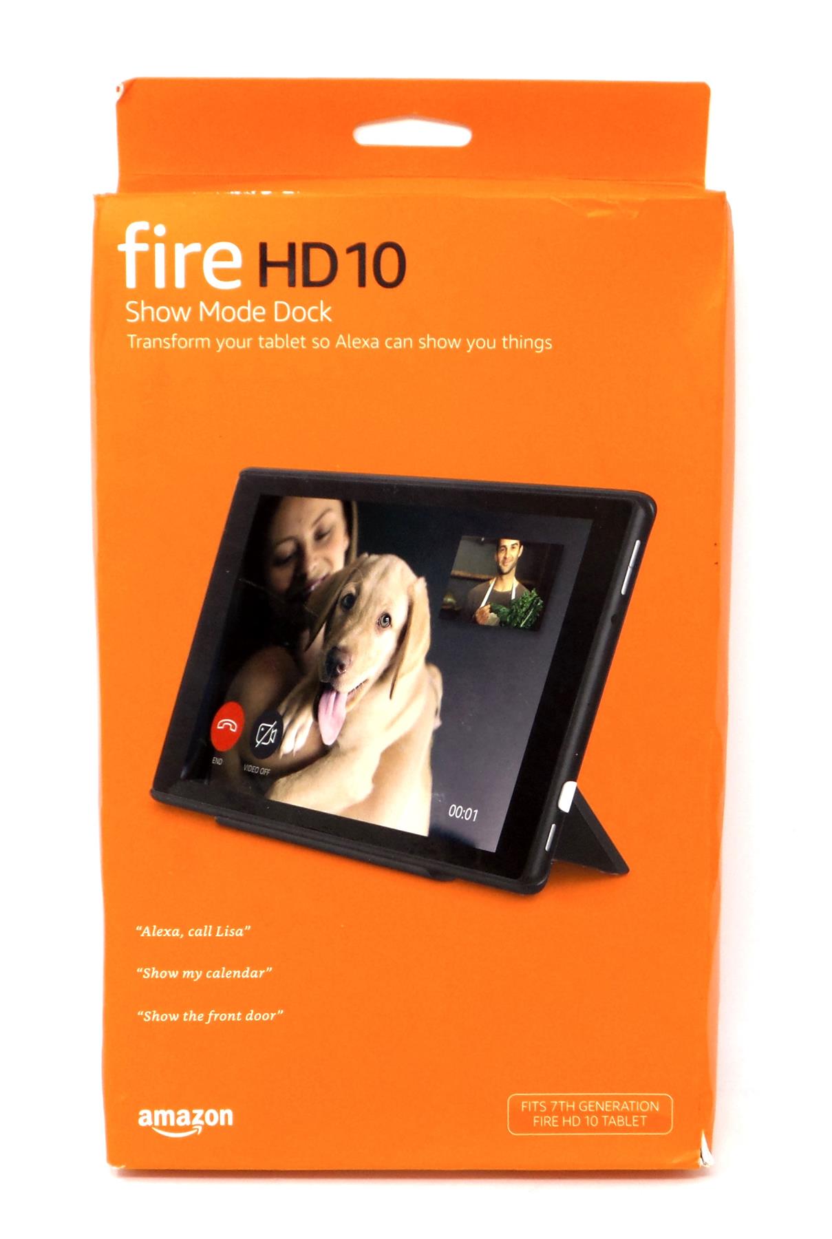 Amazon Show Mode Charging Dock for Amazon Fire HD 10 Tablet 7th Gen Black