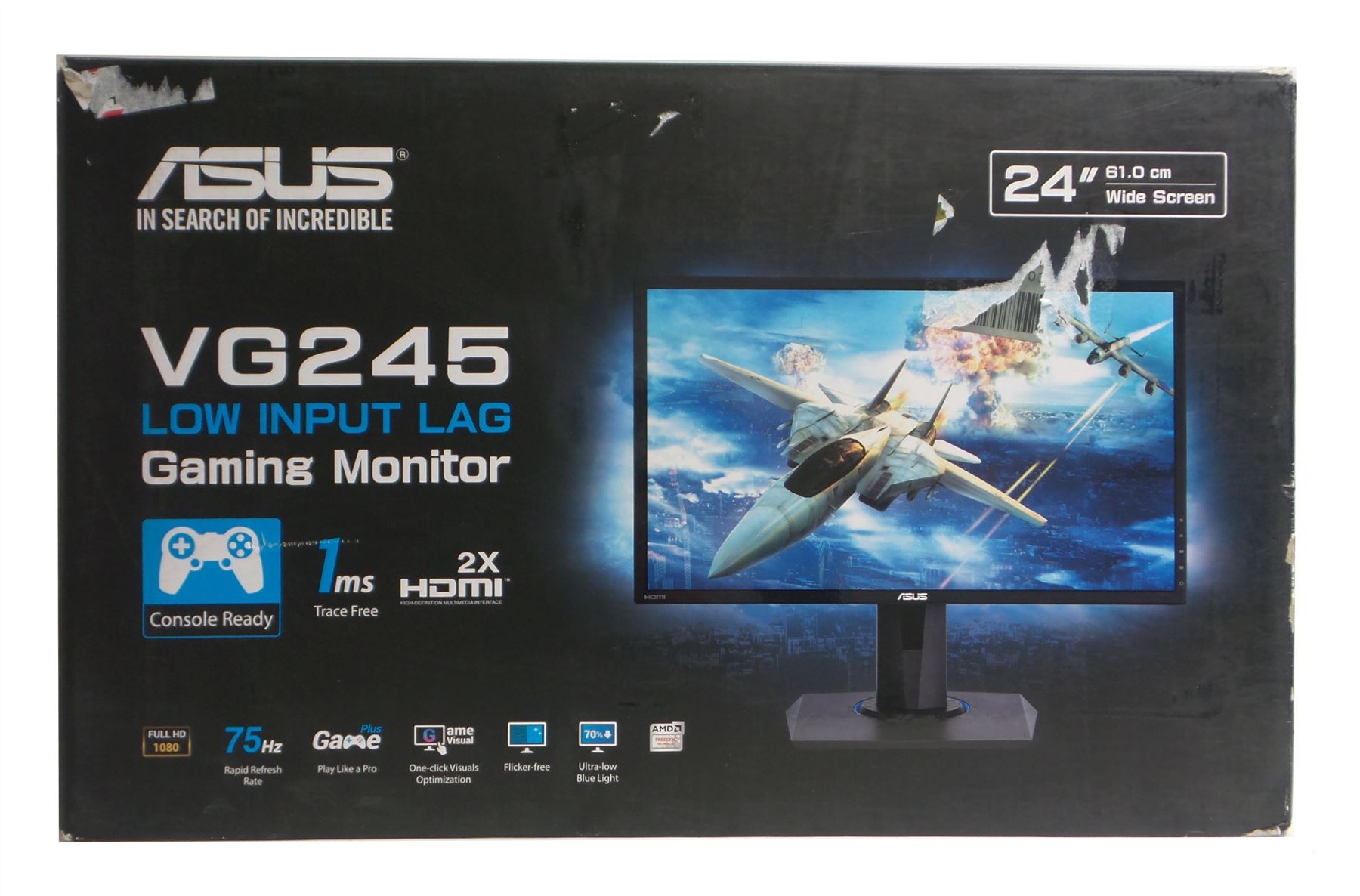 Asus VG245H 24" Full HD LED LCD Widescreen Gaming Monitor 1ms 169 eBay