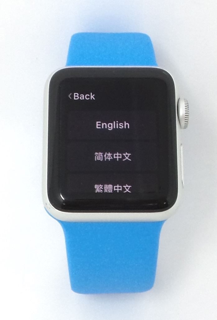 apple watch series 2 blue