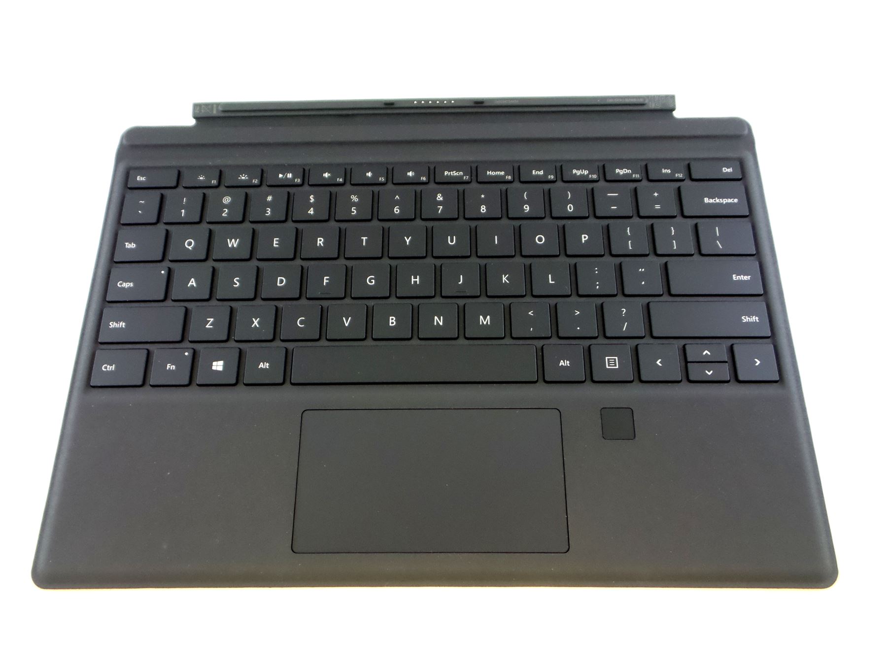 Microsoft Surface Pro 3 & 4 Type Keyboard Cover Fingerprint ID Black ...
