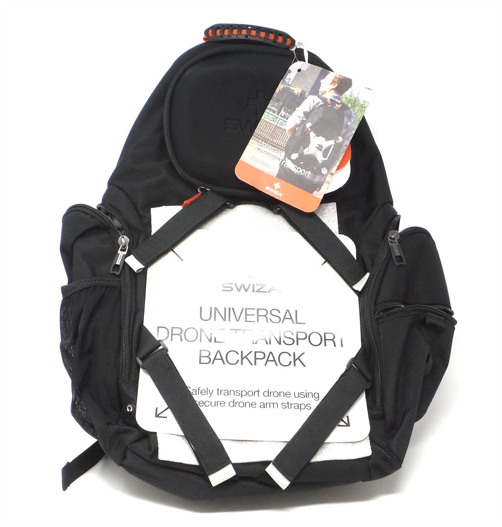 Swiza Universal Drone Transport Backpack Maverick Waterproof Black New