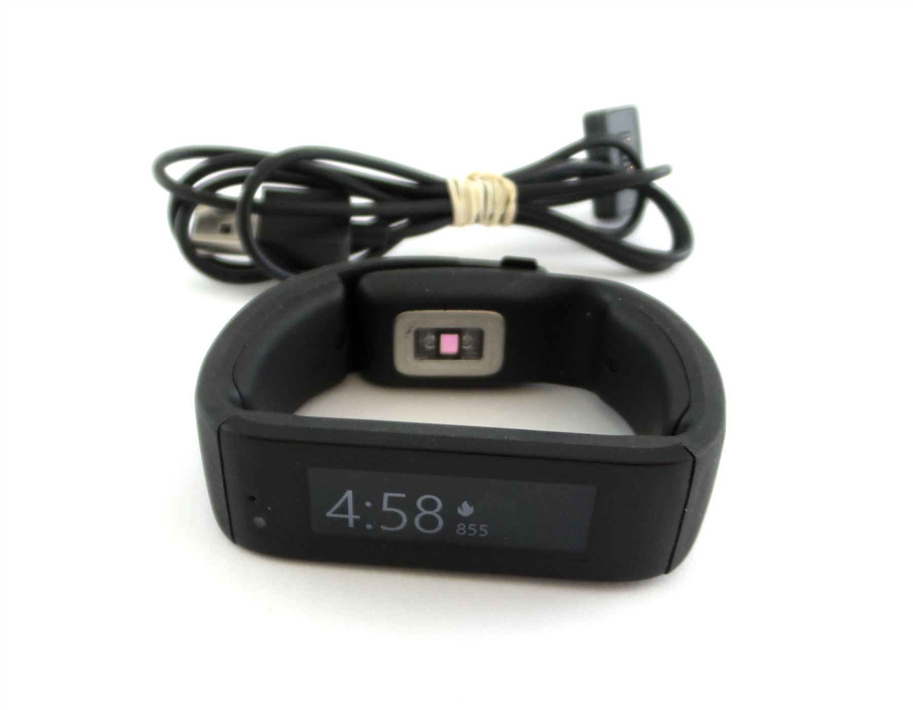 microsoft band activity tracker small black 4m5 00001 good ebay