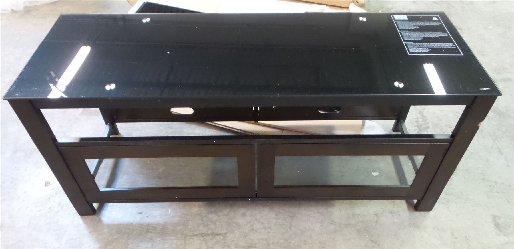 Insignia TV Stand for FlatPanel TVs Up to 60" Mocha NSHWMG1754M eBay