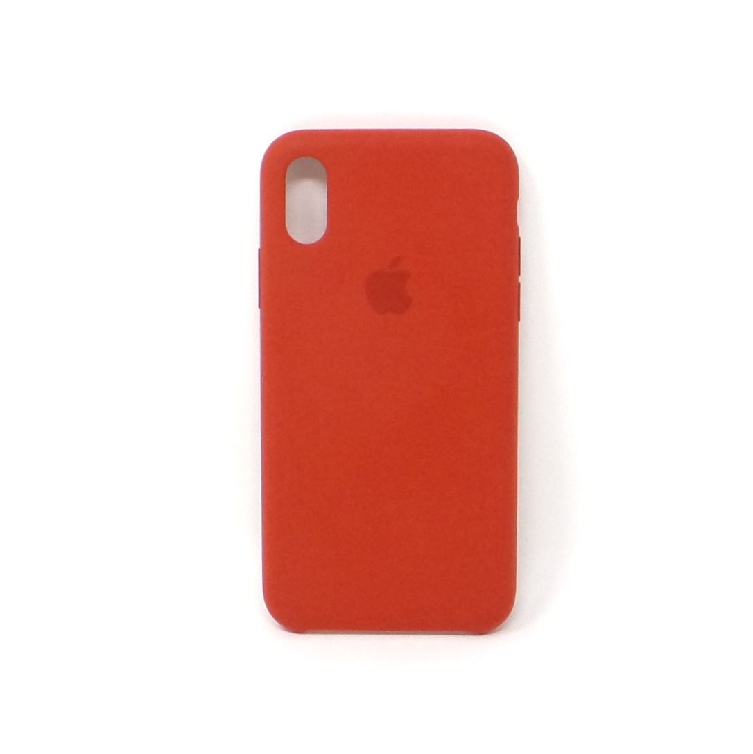Apple Silicone Case For Apple iPhone X and XS MRWC2ZM/A Red Genuine eBay