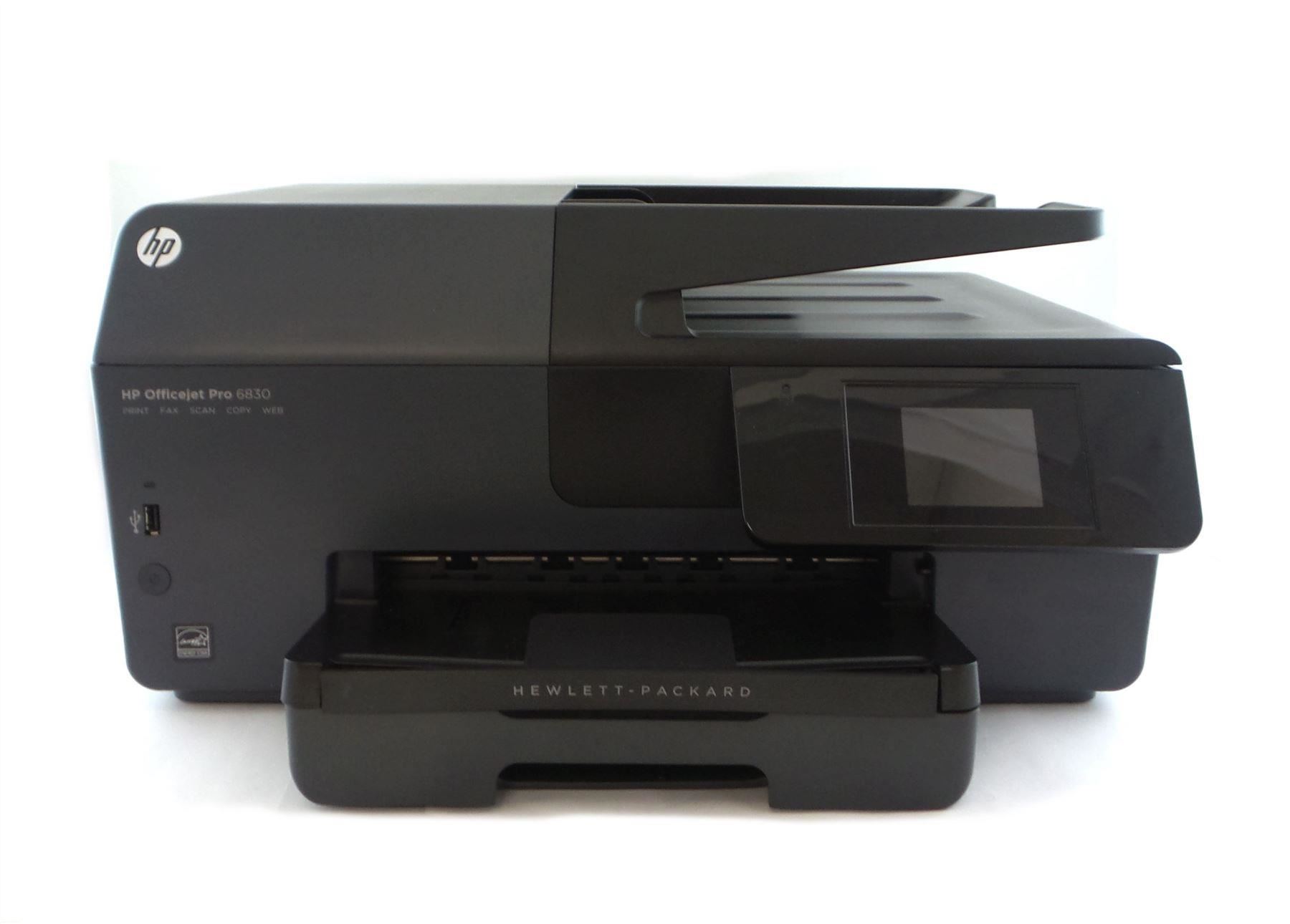HP OfficeJet Pro 6830 All-in-One Wireless Inkjet Printer Fax/Scan/Print ...