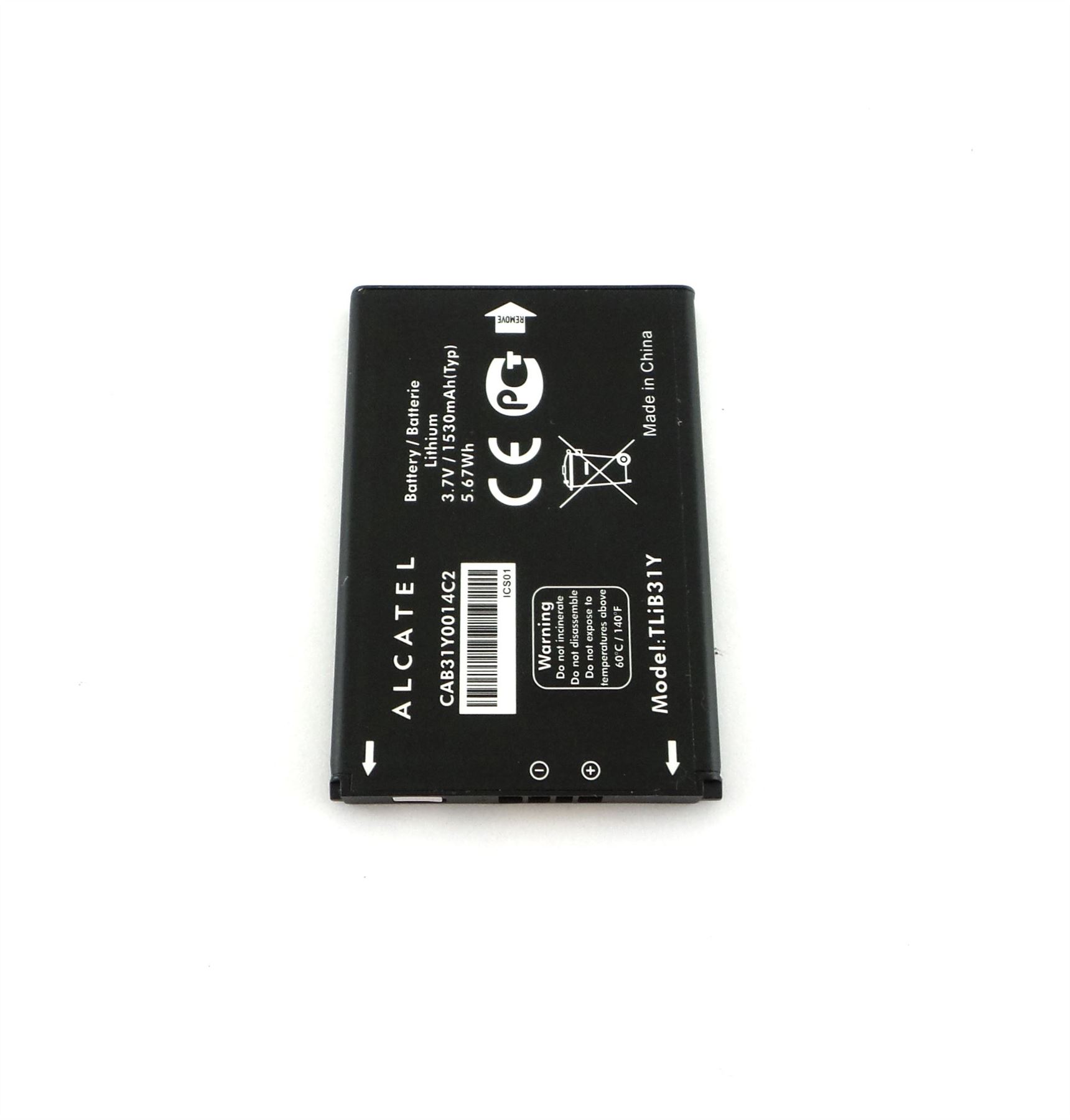 Alcatel 960C Ultra Replacement Battery 3.7V 1530mAh Genuine