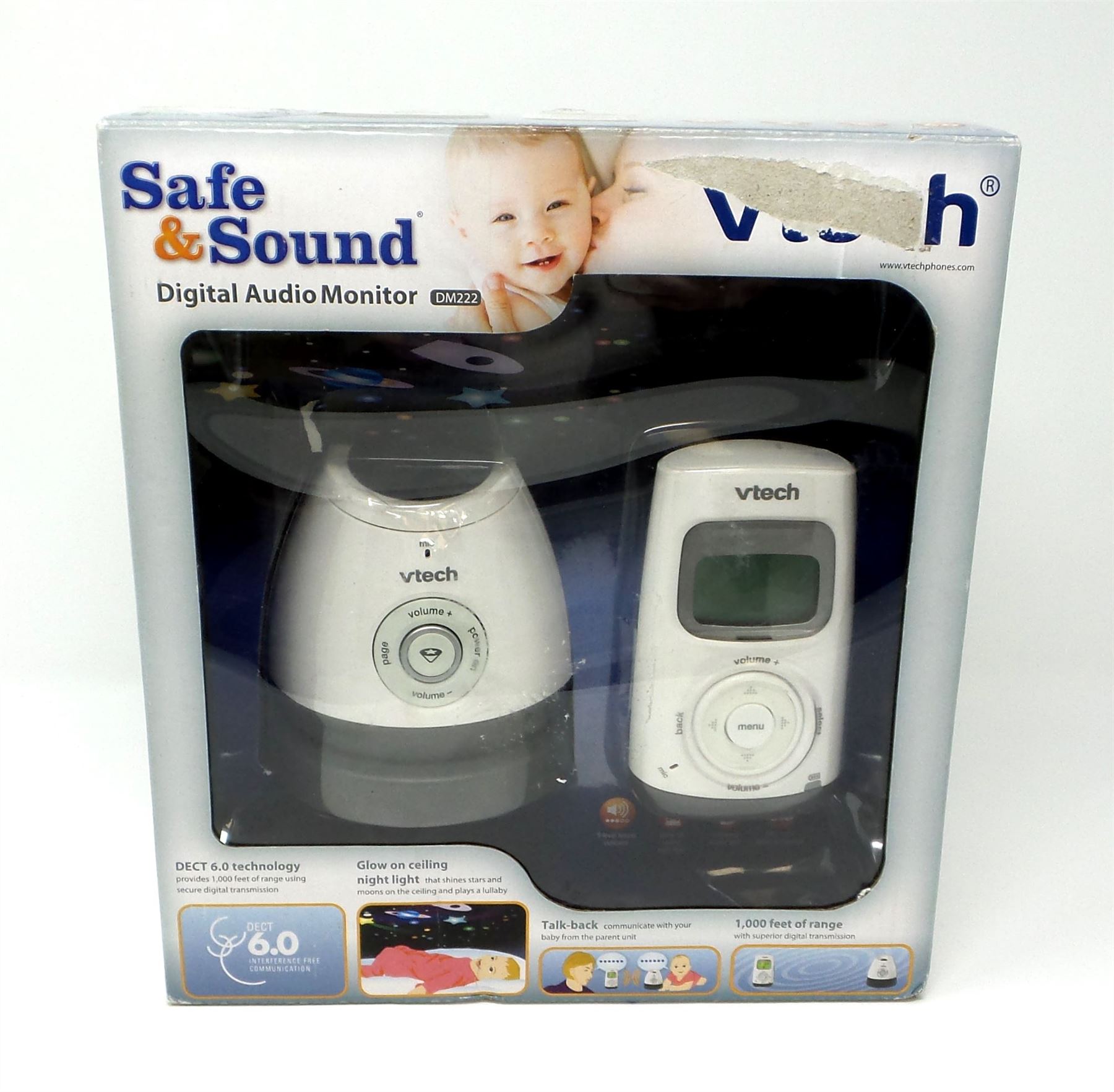 vtech digital audio monitor with ceiling night light