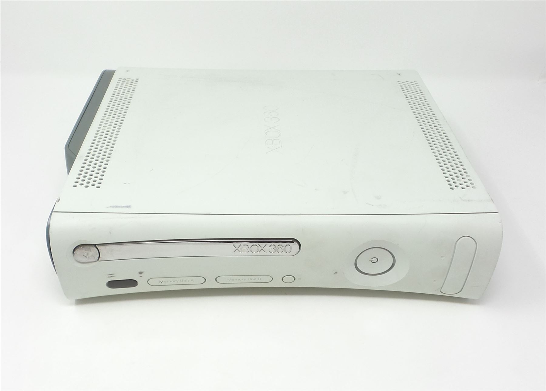 Microsoft Xbox 360 Pro Gaming Console 60GB White Console Only 14.2A