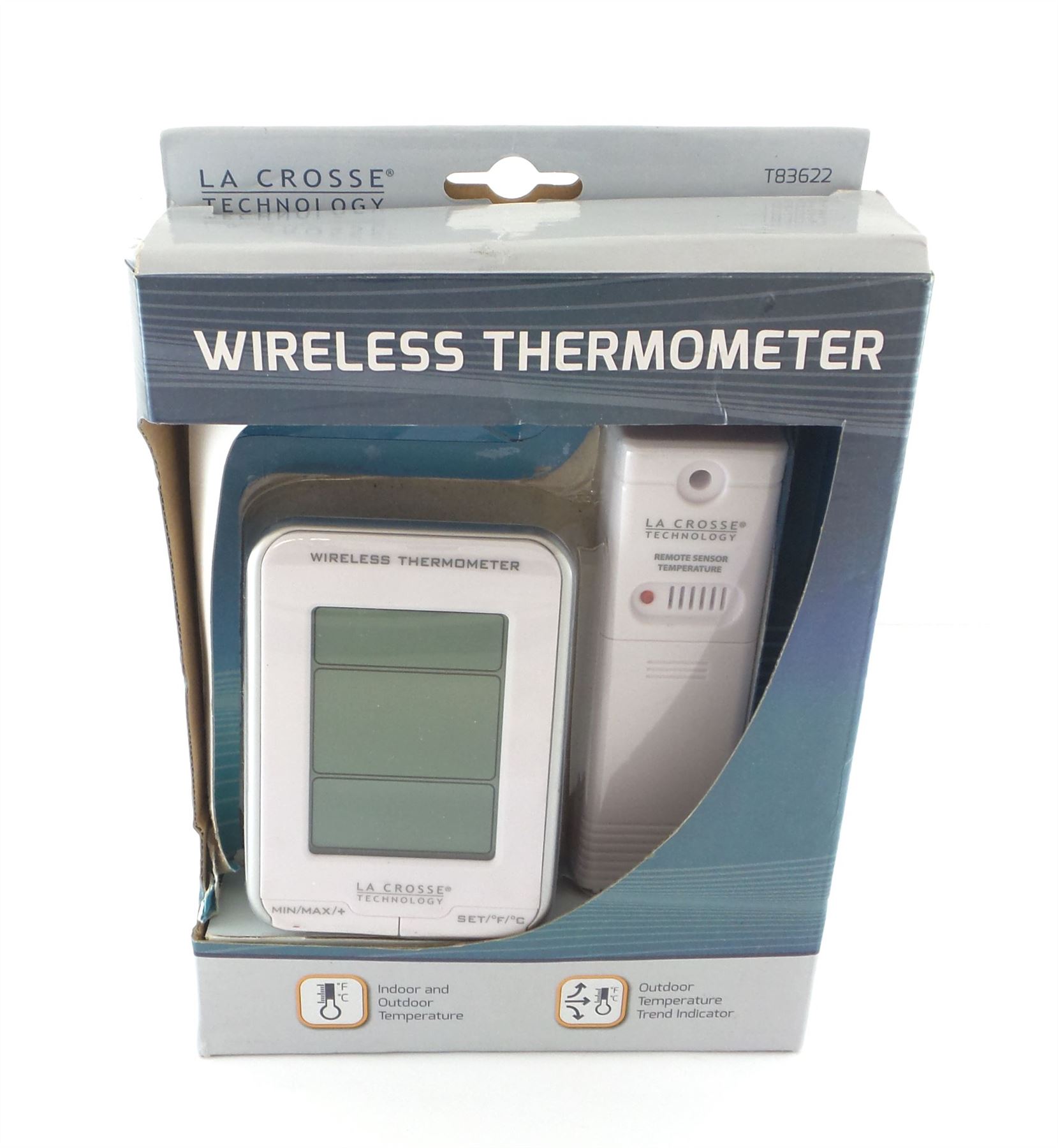 la crosse technology wireless weather thermometer w remote sensor