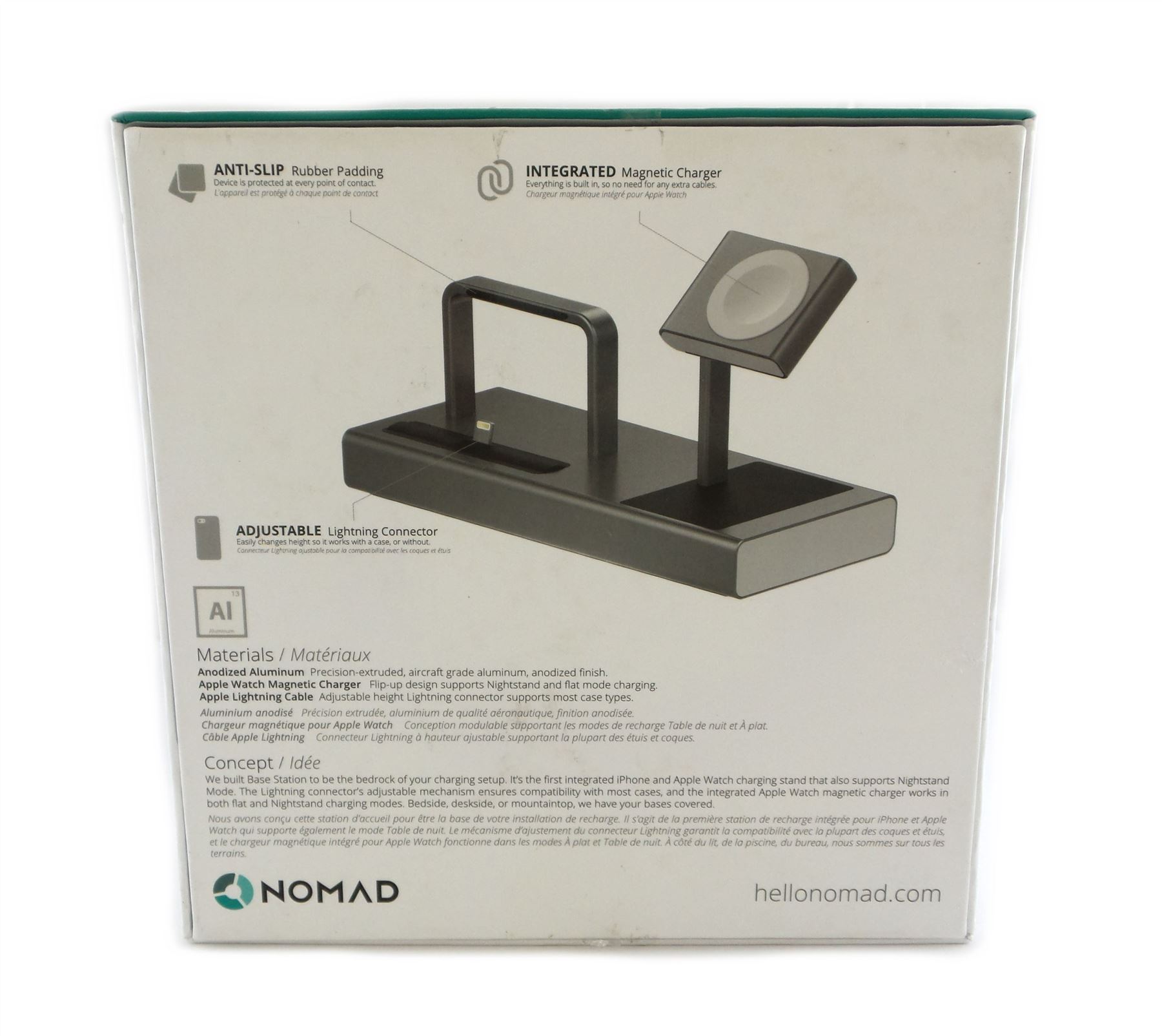 Nomad Base Station Charging Dock for iPhone and Apple Watch BAMP-CAMP-01 | eBay