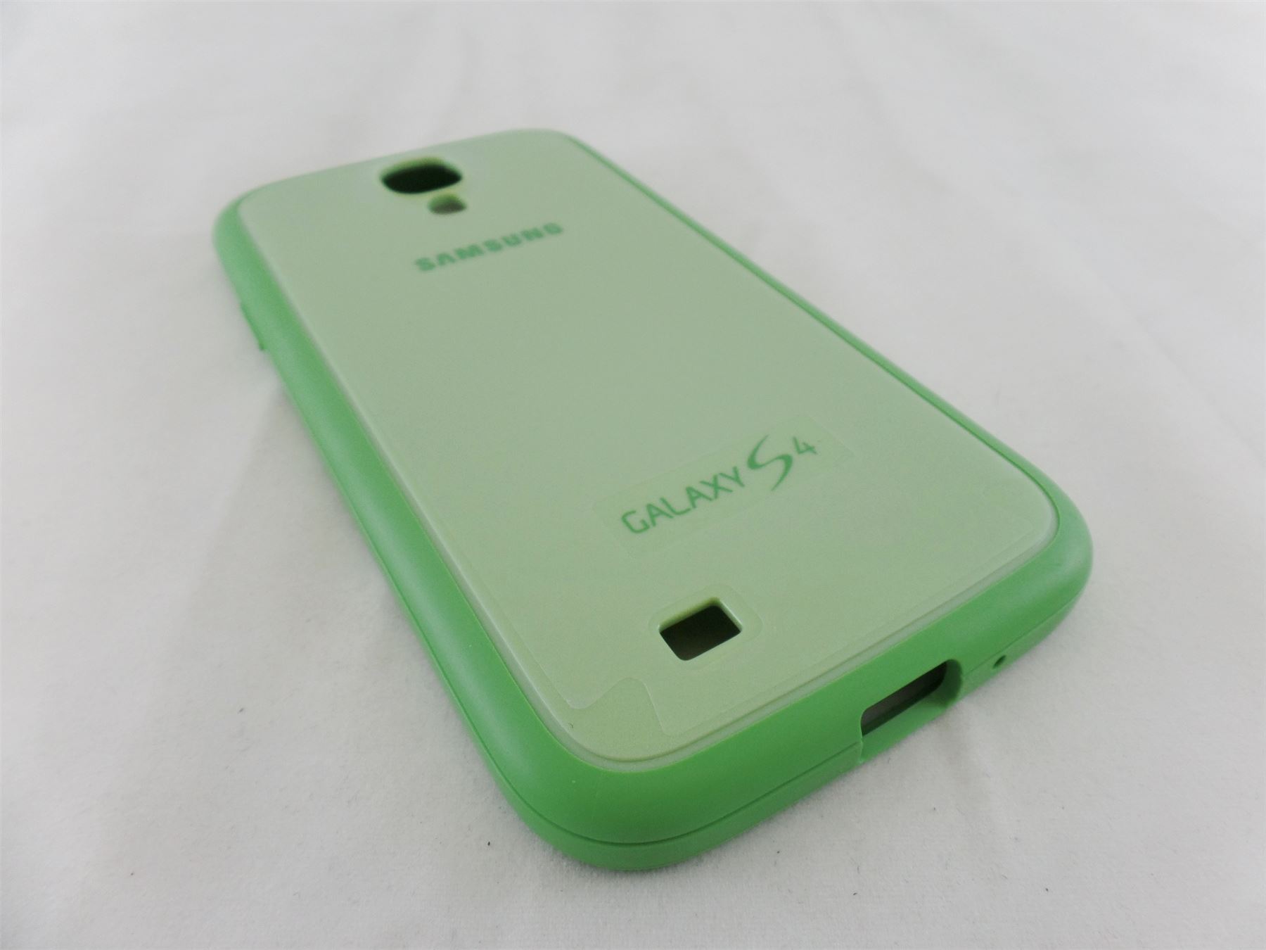 Samsung Galaxy S4 Protective Cover + Plus Cell Phone Case Lime Green