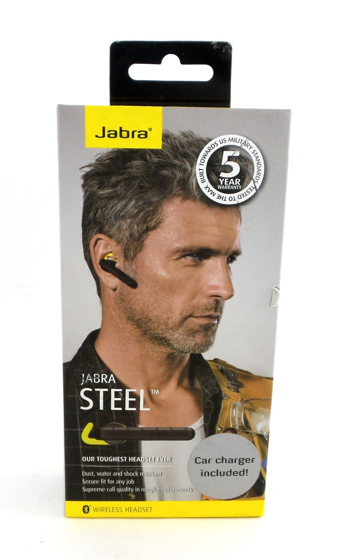 Jabra Steel Bluetooth Wireless Headset Noise Cancelling 1009760000002