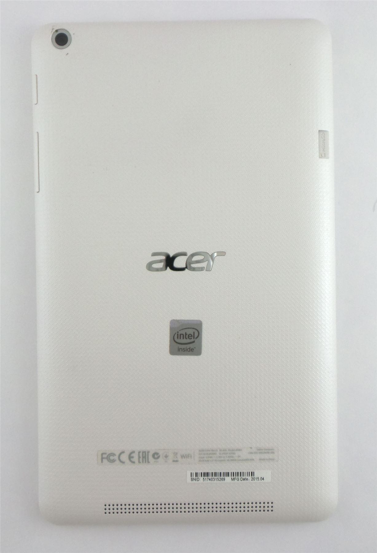 Acer iconia one 8 tablet white ( b1 820 16fx) paki
