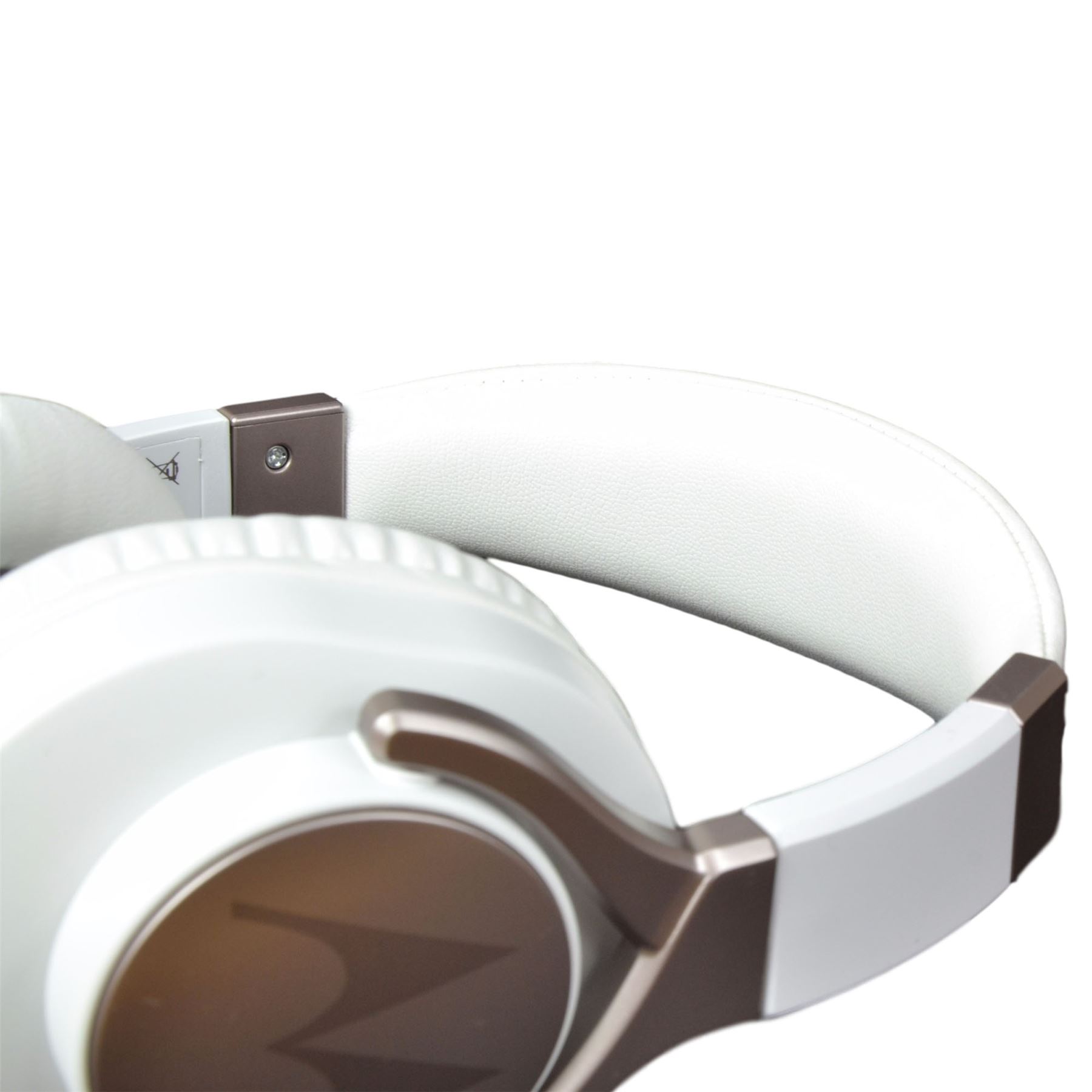 Motorola Pulse Max Over Ear Wired Headphones with Mic, Rotating Earcups