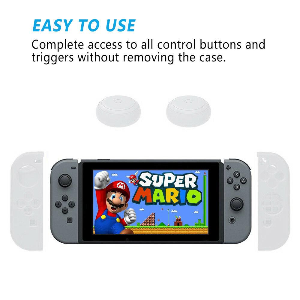 Silikon Grip Case Abdeckung Gummi für Nintendo Switch Joy-Con Controller GamePad - Bild 31 von 54