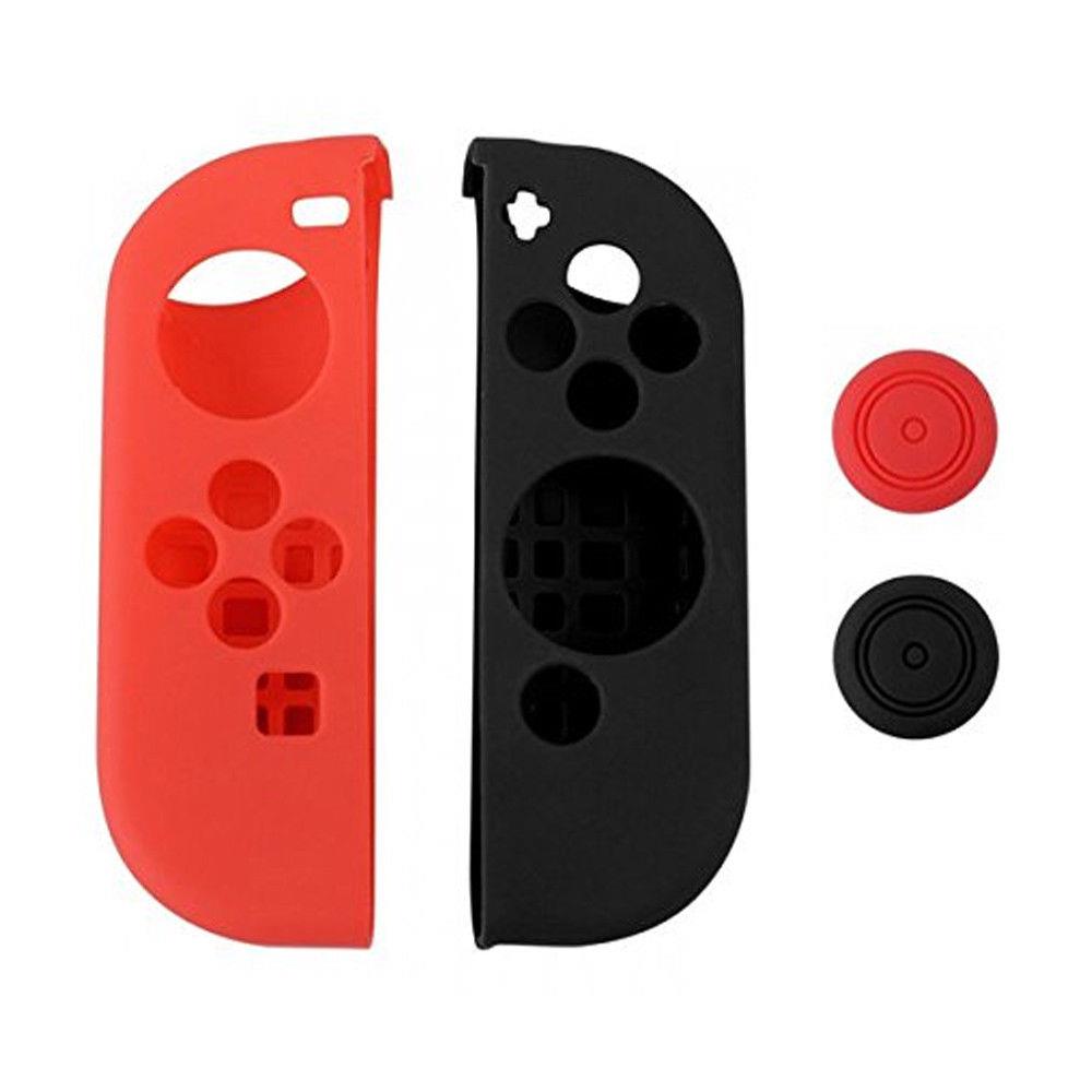Silikon Grip Case Abdeckung Gummi für Nintendo Switch Joy-Con Controller GamePad - Bild 45 von 54