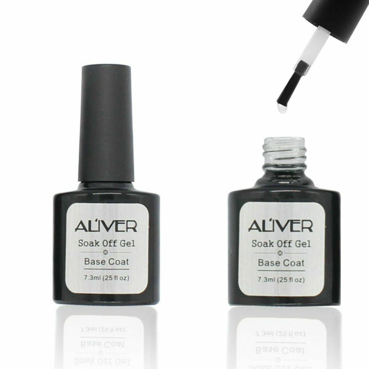 Aliver Nail Line Top Coat and Base Coat Nail Gel Polish Professional UV LED Gel - Picture 3 of 4