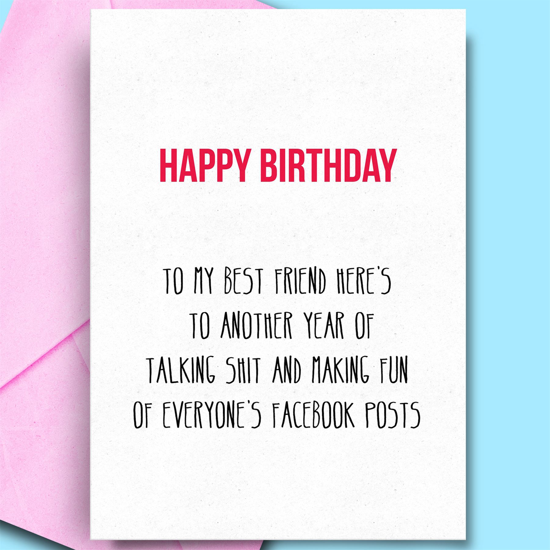 happy birthday card for mum boyfriend brother sister rude