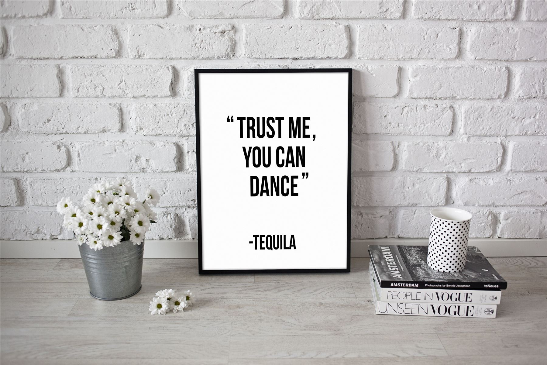 A4 Typography gift Poster Print Picture Wall Art #Hashtag