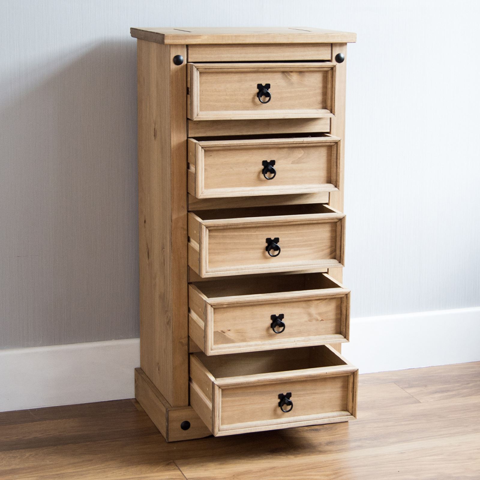 Furniture oak effect pine bedroom bedside cabinet drawers dressing ... Descrizione camera da letto in inglese
