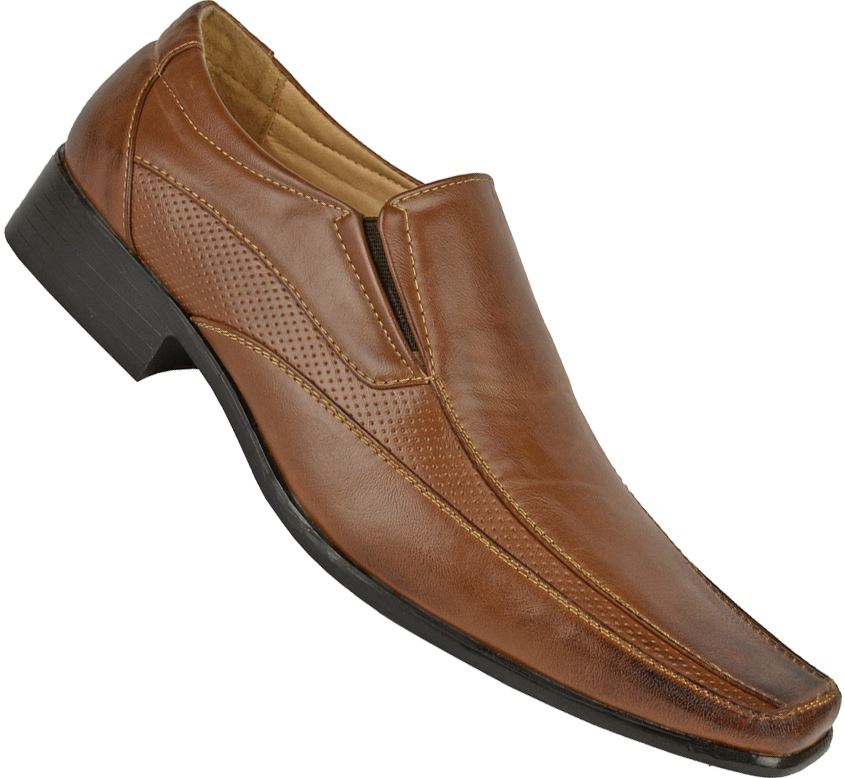 Mens casual formal smart slip on loafer work office shoes size 6-11 | eBay