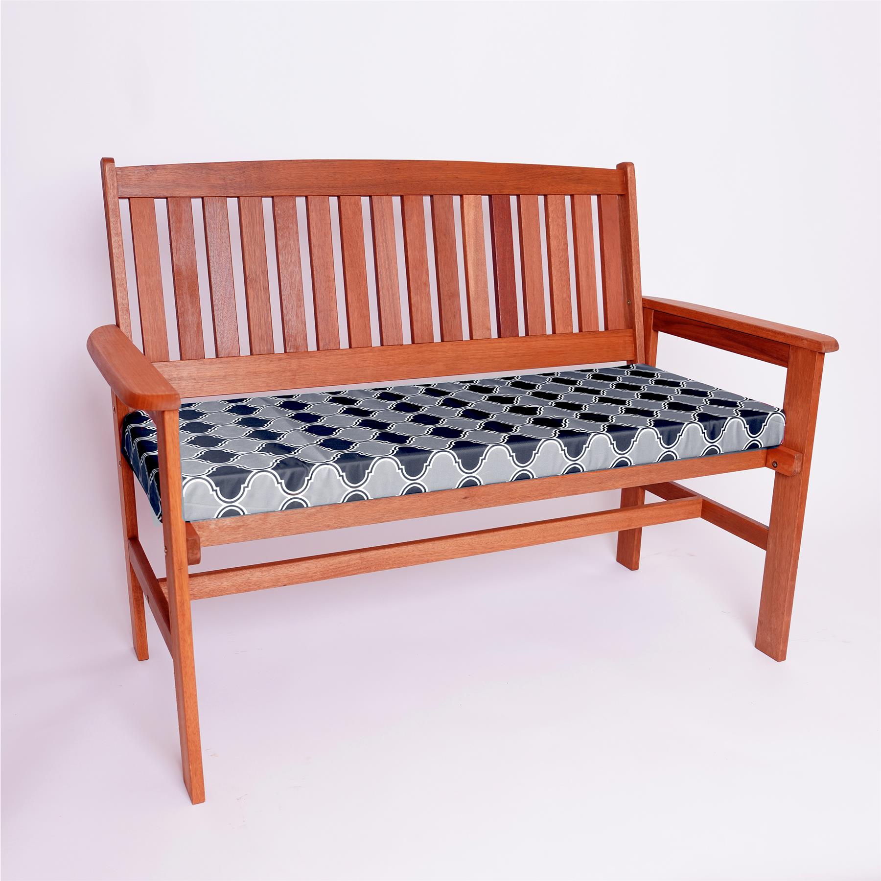 Water-Resistant Outdoor Bench Pad 2-4 Seater Cushion Seat Patio Garden Furniture - Picture 60 of 88