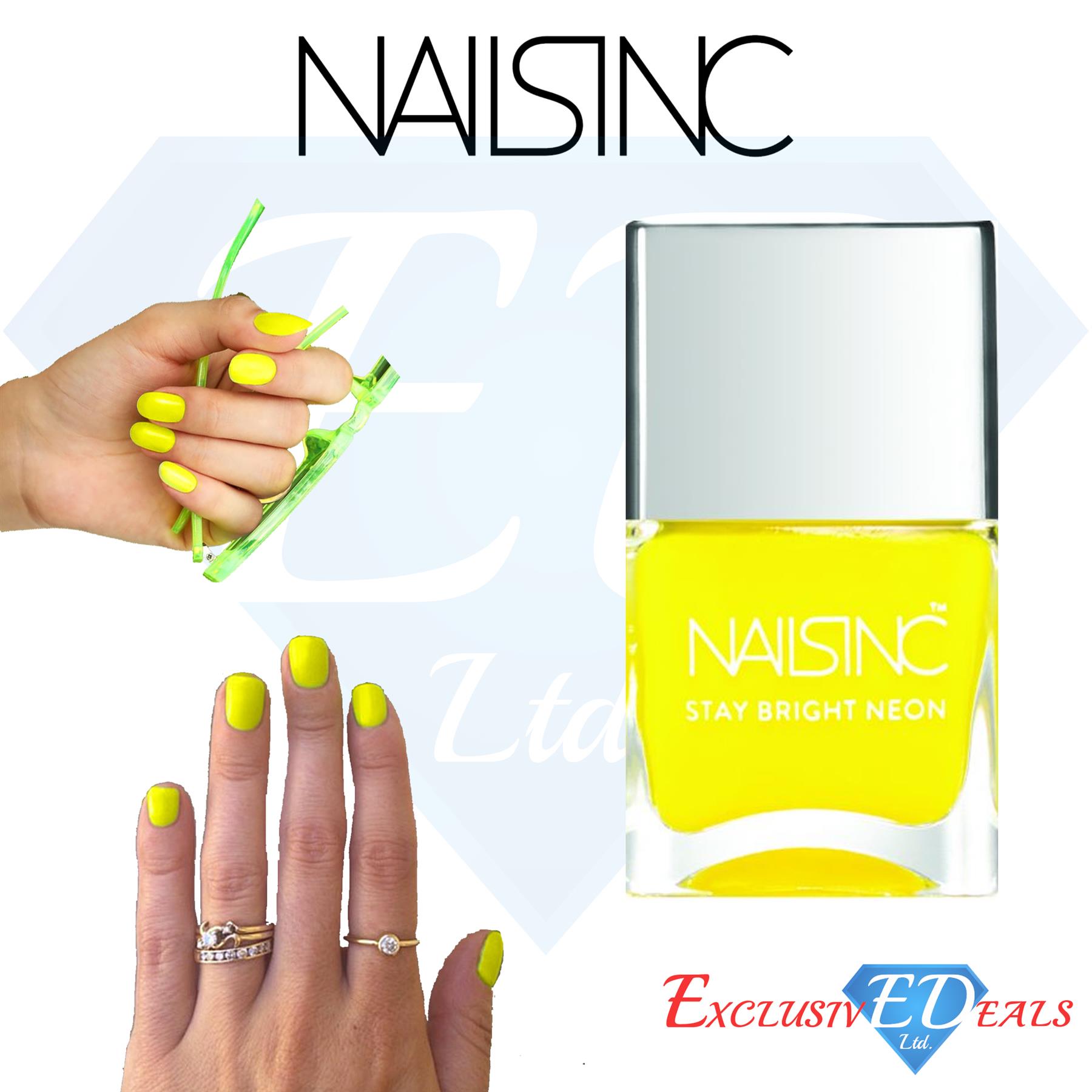 Esmalte de uñas Nails Inc 14 ml, elige entre tratamientos, colágeno, col rizada y capa base - Imagen 6 de 13