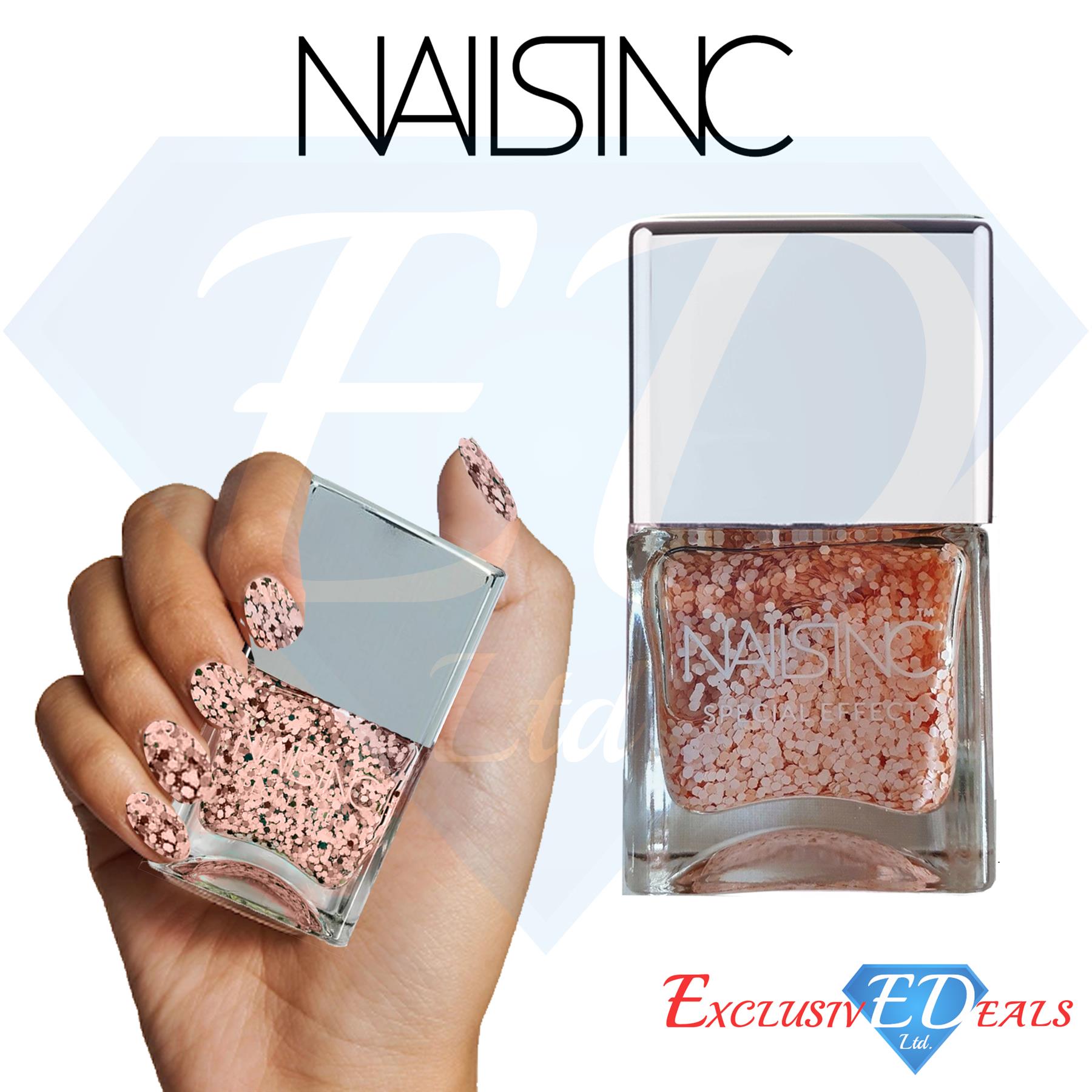 Esmalte de uñas Nails Inc 14 ml, elige entre tratamientos, colágeno, col rizada y capa base - Imagen 10 de 13