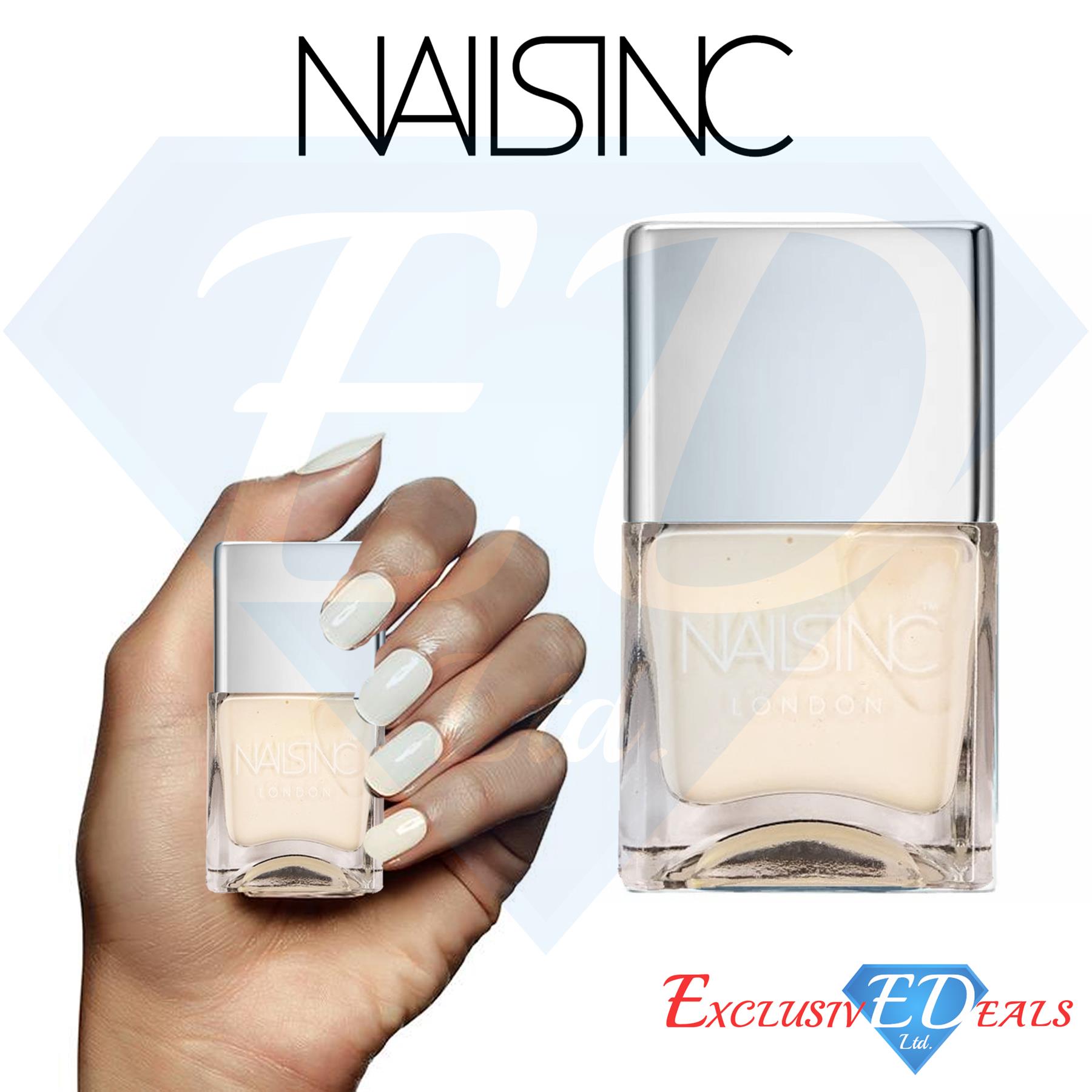 Esmalte de uñas Nails Inc 14 ml, elige entre tratamientos, colágeno, col rizada y capa base - Imagen 12 de 13