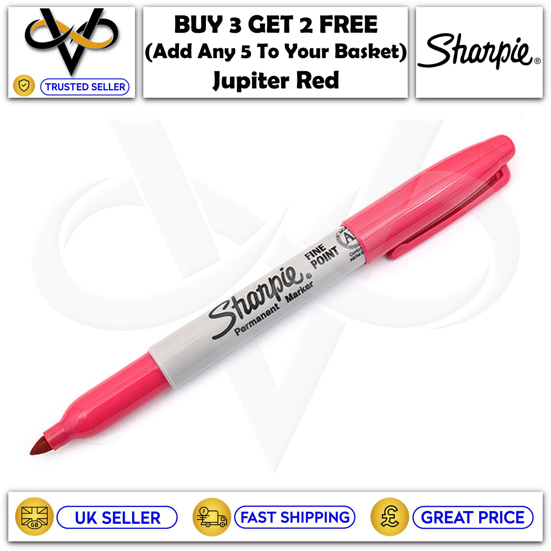Sharpie Permanent Fine Point Marker Pens Optimal Precision & Smooth Ink Flow - Picture 15 of 37