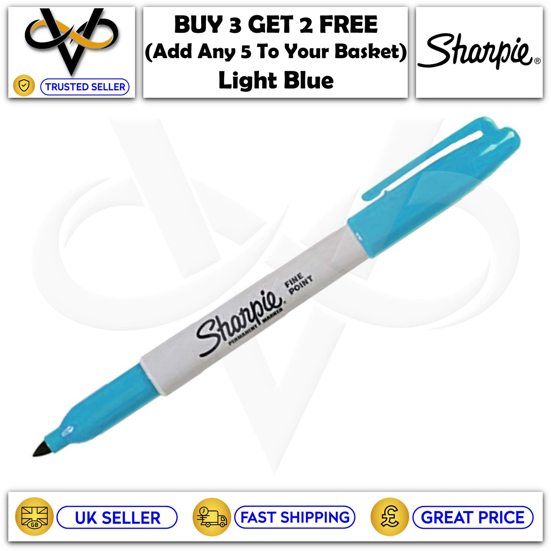 Sharpie Permanent Fine Point Marker Pens Optimal Precision & Smooth Ink Flow - Picture 17 of 37