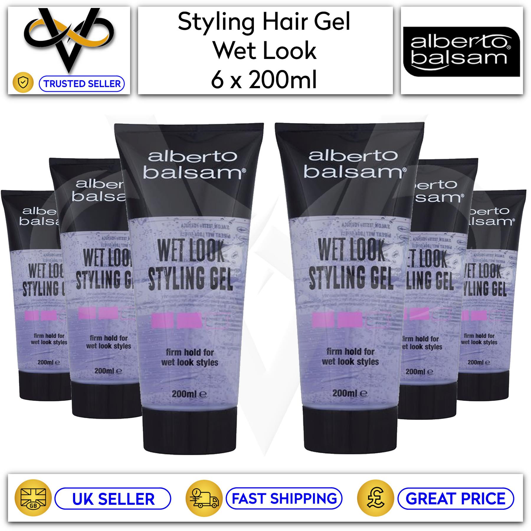 Alberto Balsam Style Gel Ultra Strong OR Wet Look Long Lasting 200ml - Picture 9 of 9