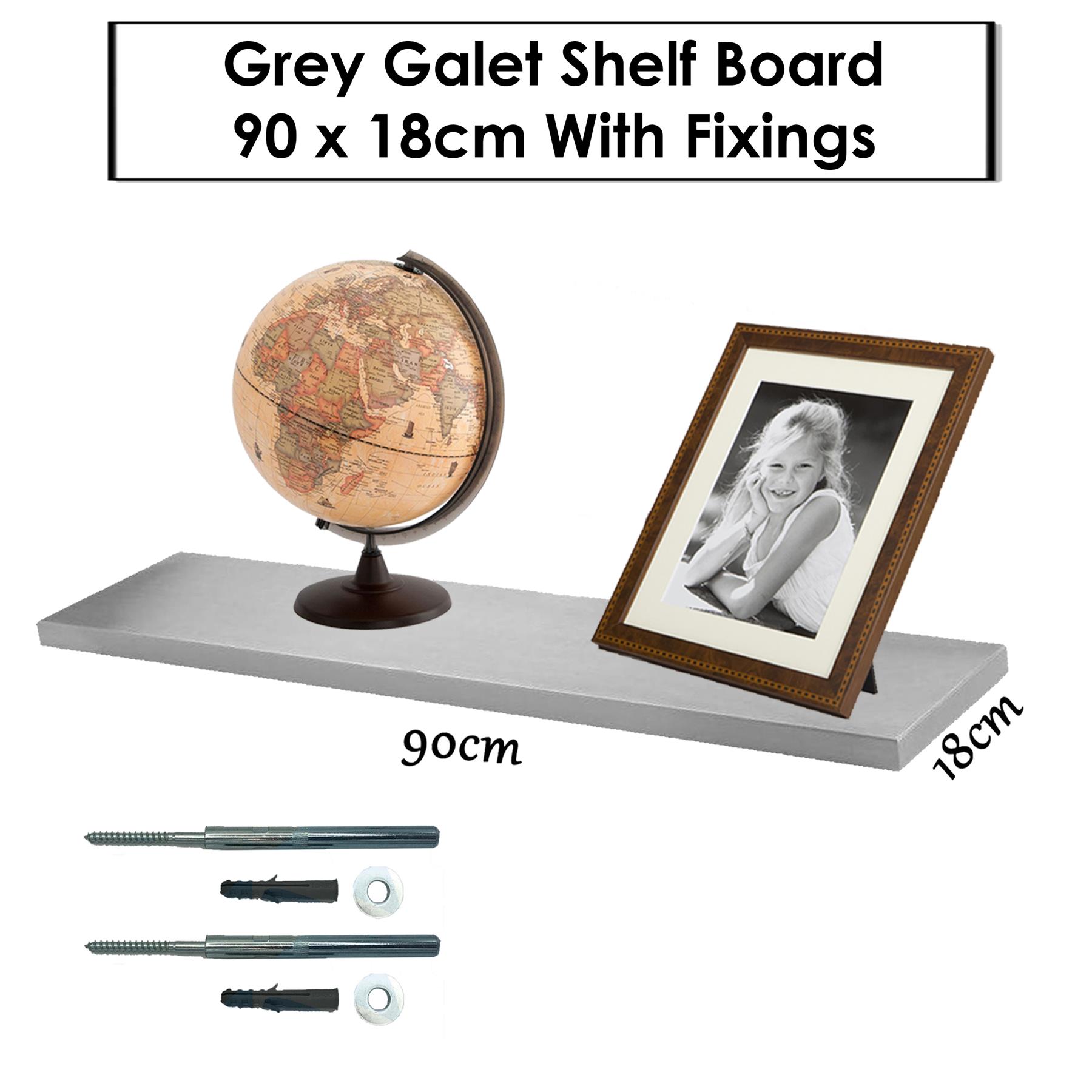 Floating Shelves 60cm,80cm,90cm,120cm Lengths - Shelf Boards Come With Fixings - Picture 56 of 105