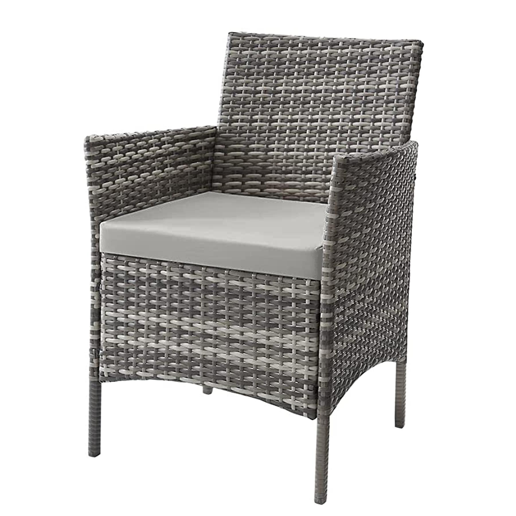 Outdoor Garden Patio Rattan Furniture Cushions Dining Chair Armchair Seat Pads