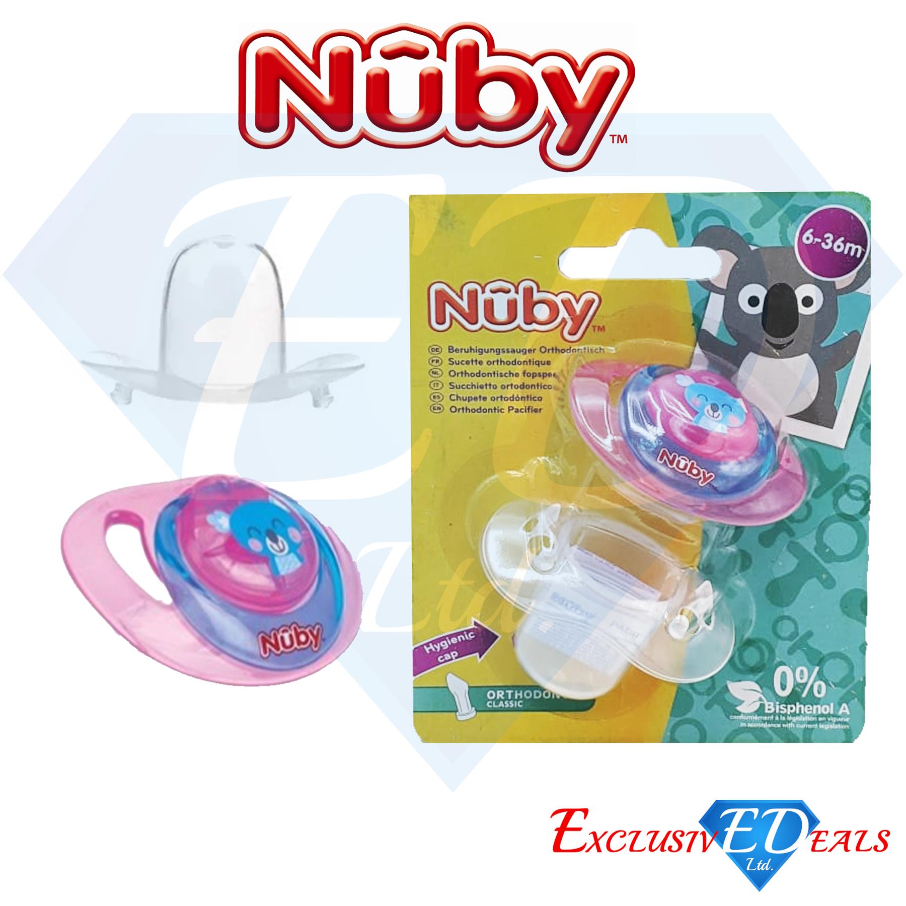 Nuby Soothers Orthodontic / Massaging Pacifiers 0-36Months Comfort Dummy - Picture 38 of 45