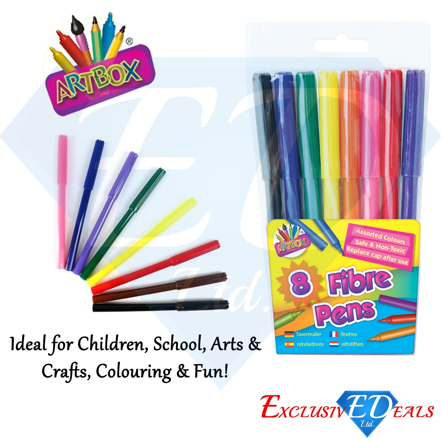 Assorted Colouring Pencils Chunky Erasable Art Soft Full/Half Size Drawing Kids eBay