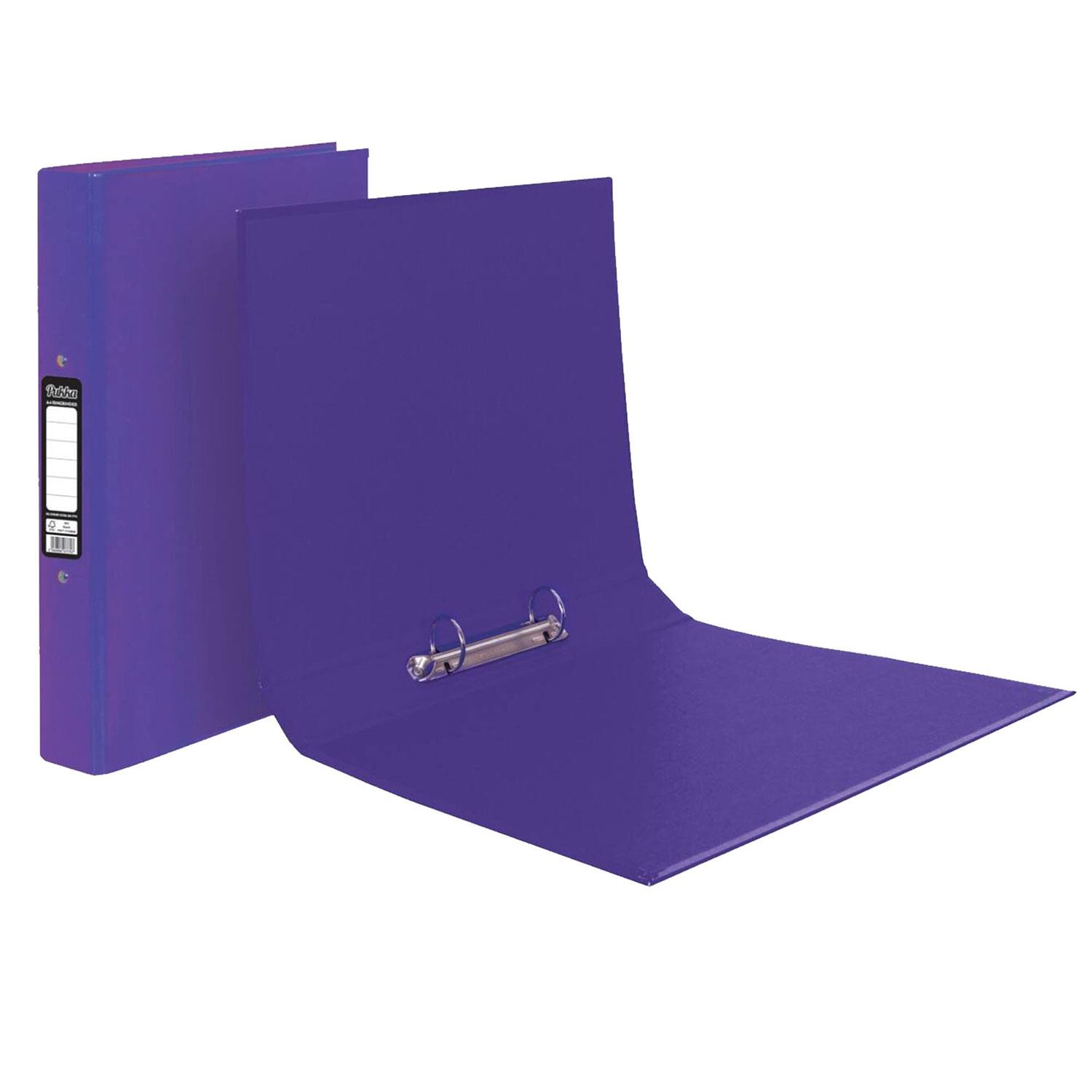 Pukka 2-Ring Binders A4 Document Files Paperwork Folders Single PCs or Sets - Picture 8 of 8