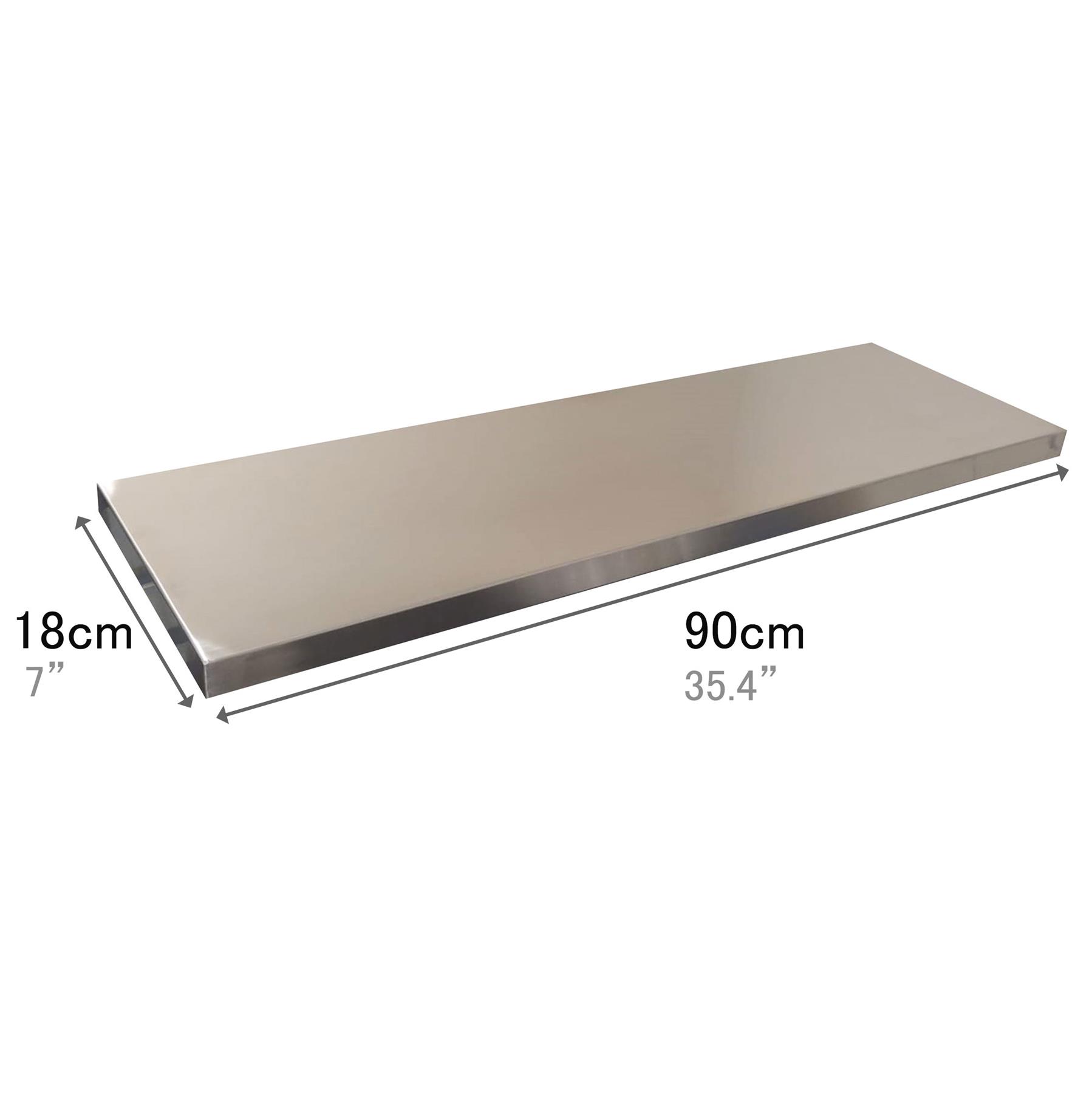 Floating Shelf Boards 60cm 80cm 90cm 120cm Home Storage Decor Wall Shelf White - Picture 24 of 29